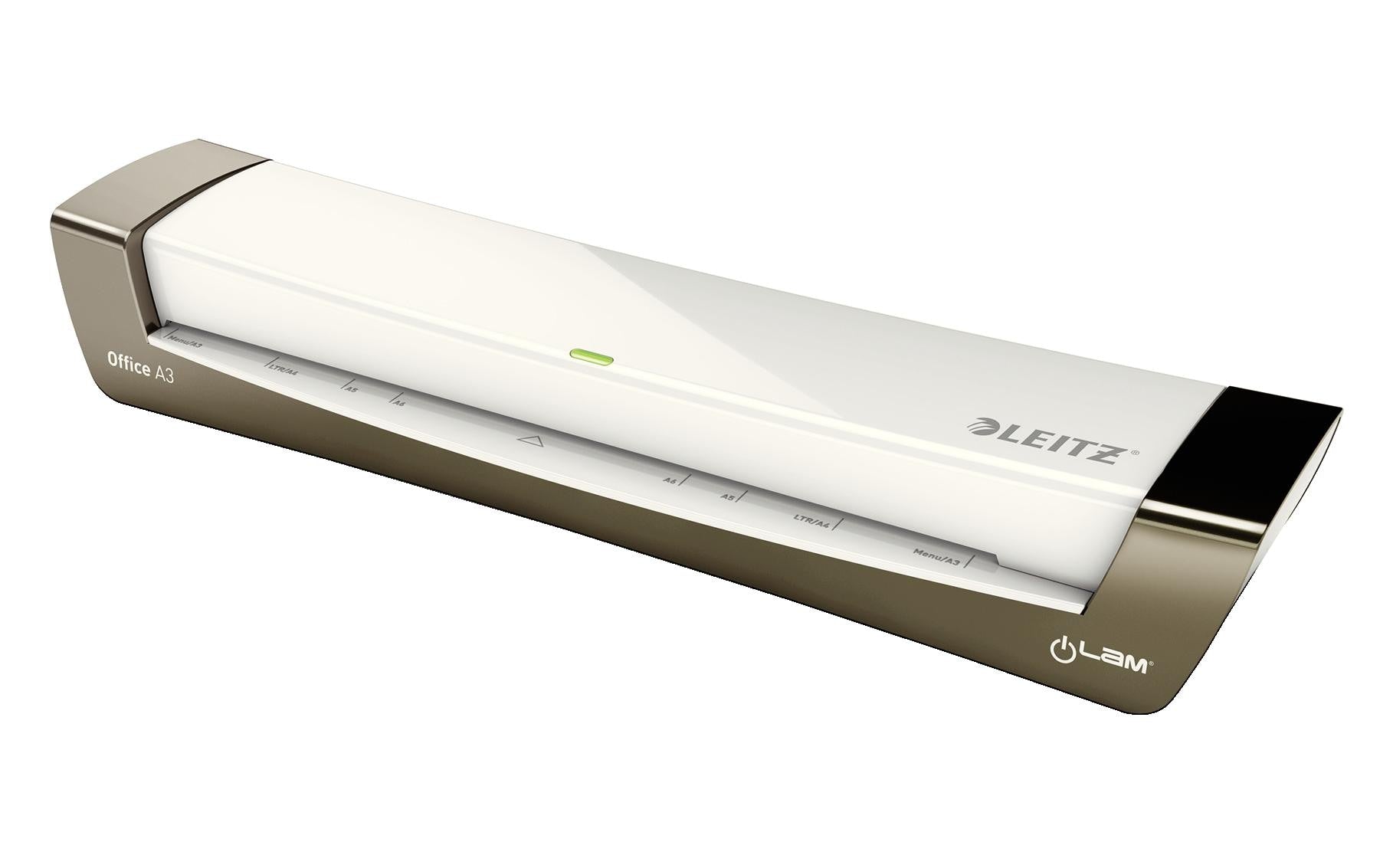 Leitz Bürogeräte Laminiergerät iLAM Office A3 125 µm, Weiss