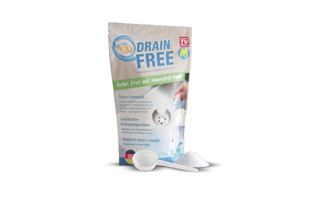 Drainfree Abflussreiniger Drainfree Pure 100 1 kg