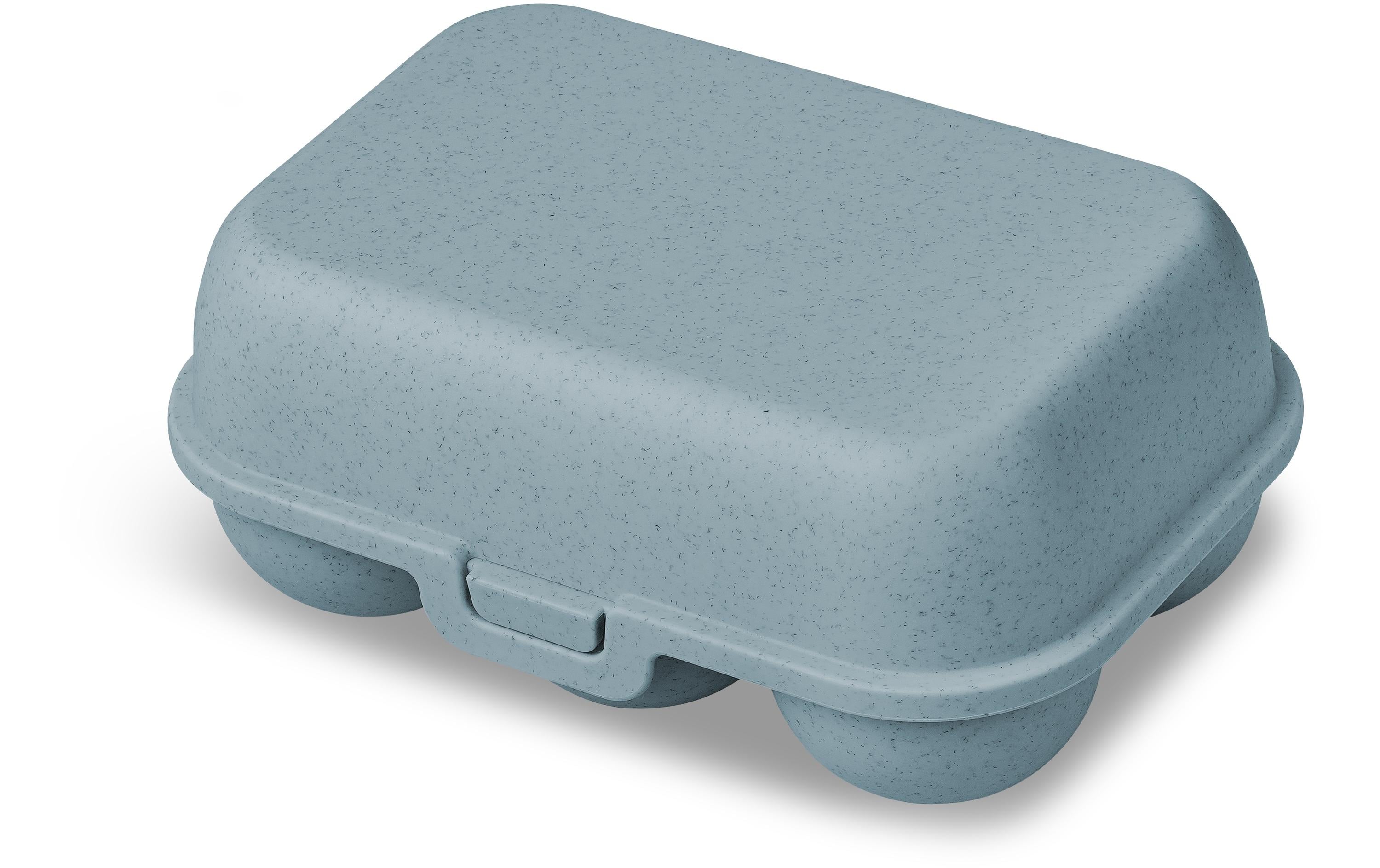 Koziol Eierbox To Go mini 17 cm x 11.8 cm, Blau
