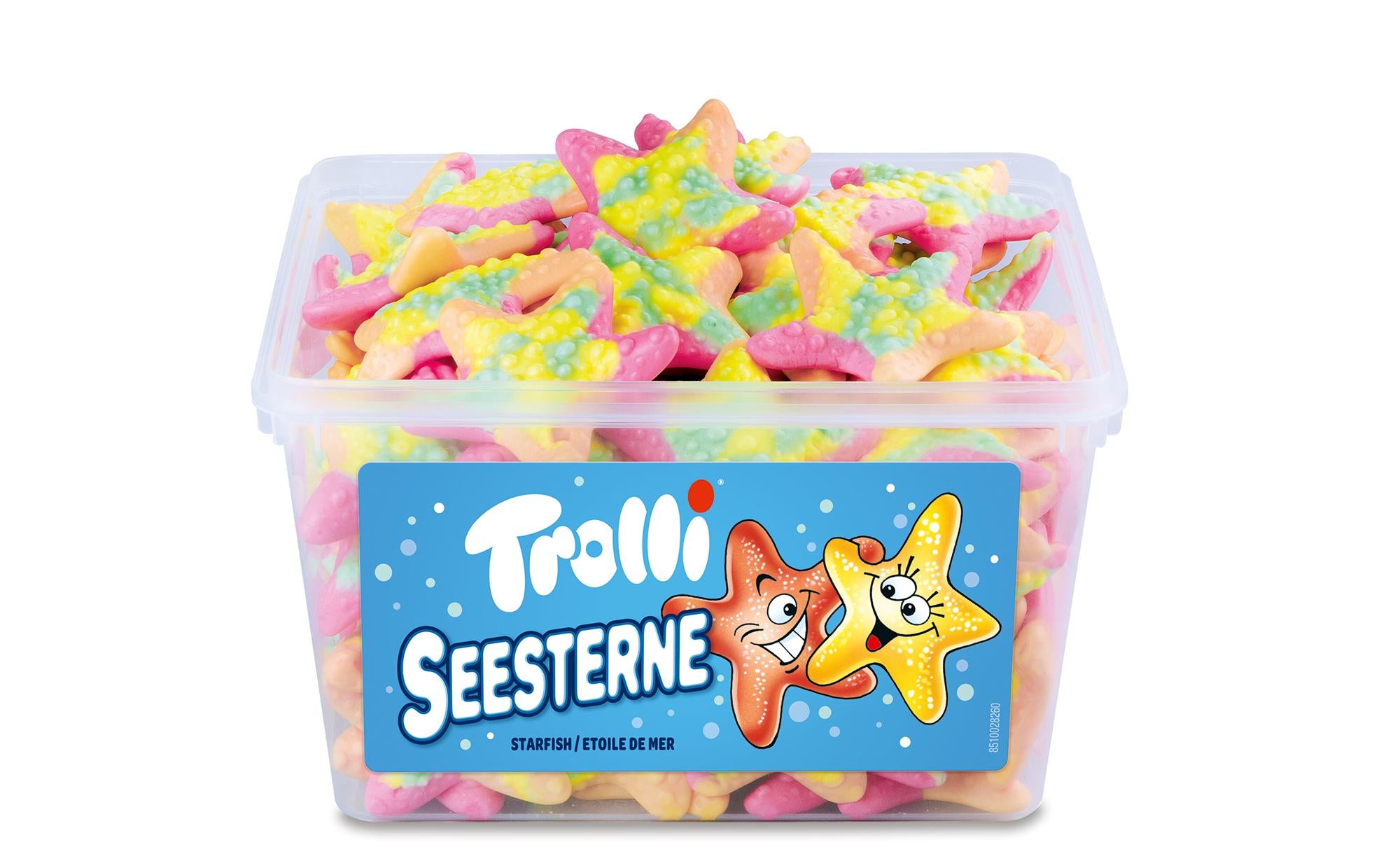 Trolli Gummibonbons Seesterne Dose 1 kg