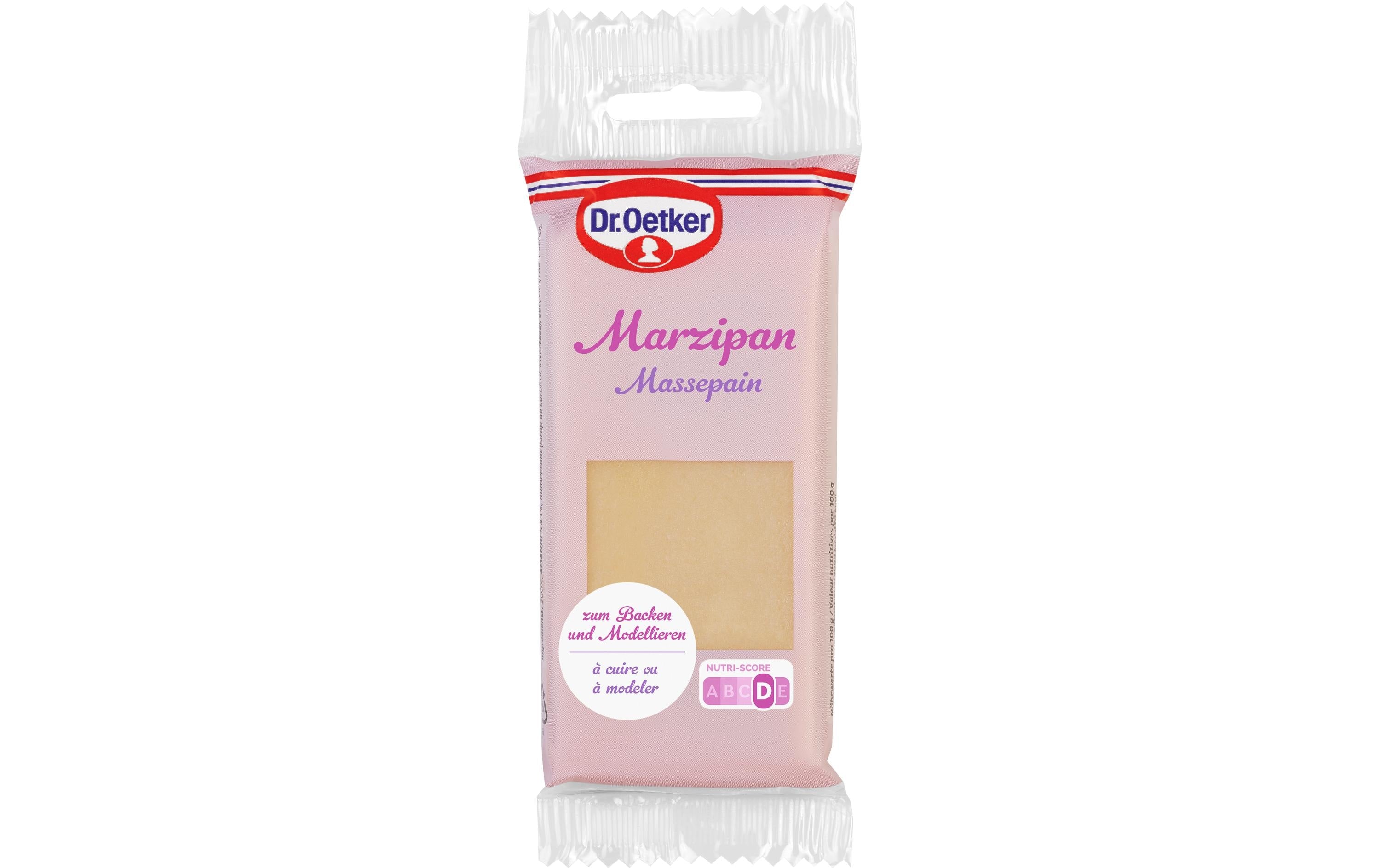 Dr.Oetker Marzipan zum Backen und Modellieren, weiss 100 g