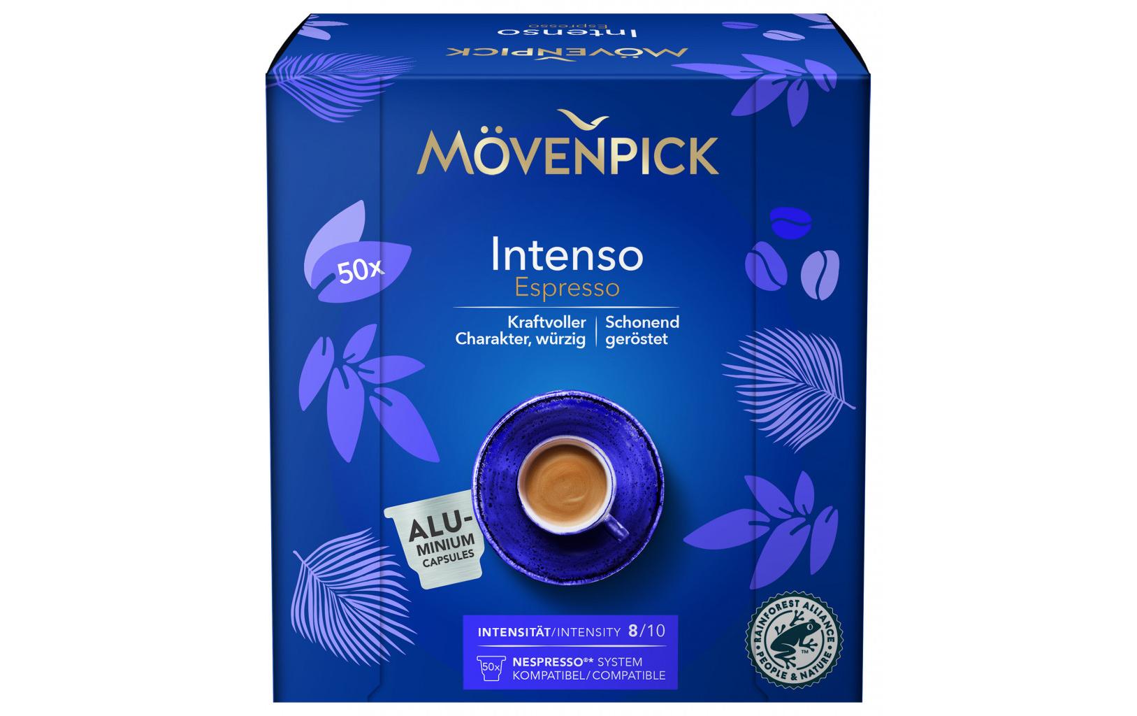 Mövenpick Kaffeekapseln Espresso Intenso 50 Stück