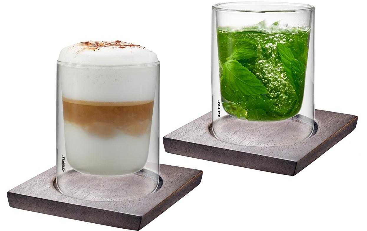GEFU Cocktailglas Mira 235 ml, 2 Stück, Transparent