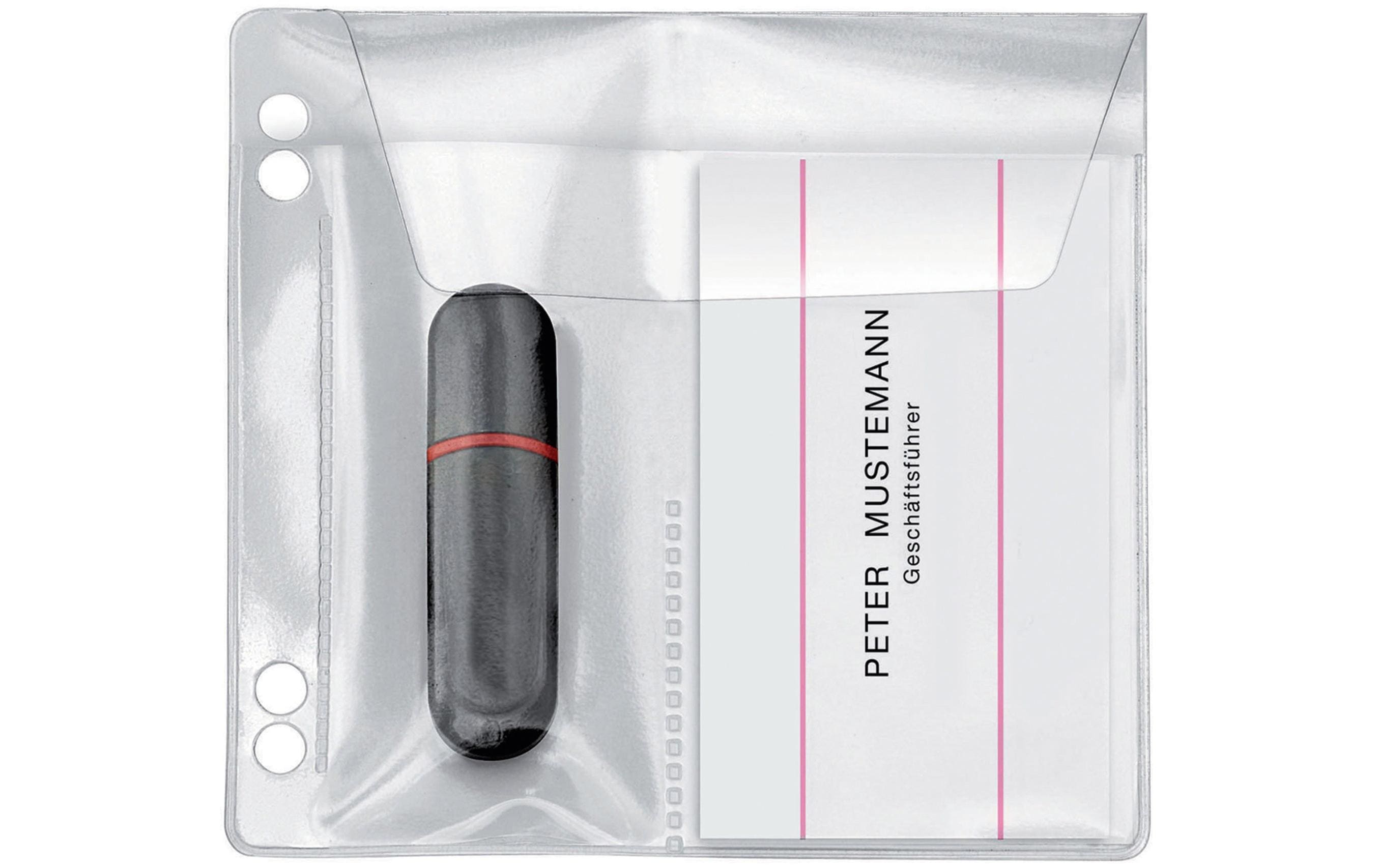 Büromaterial Sichthülle USB Transparent