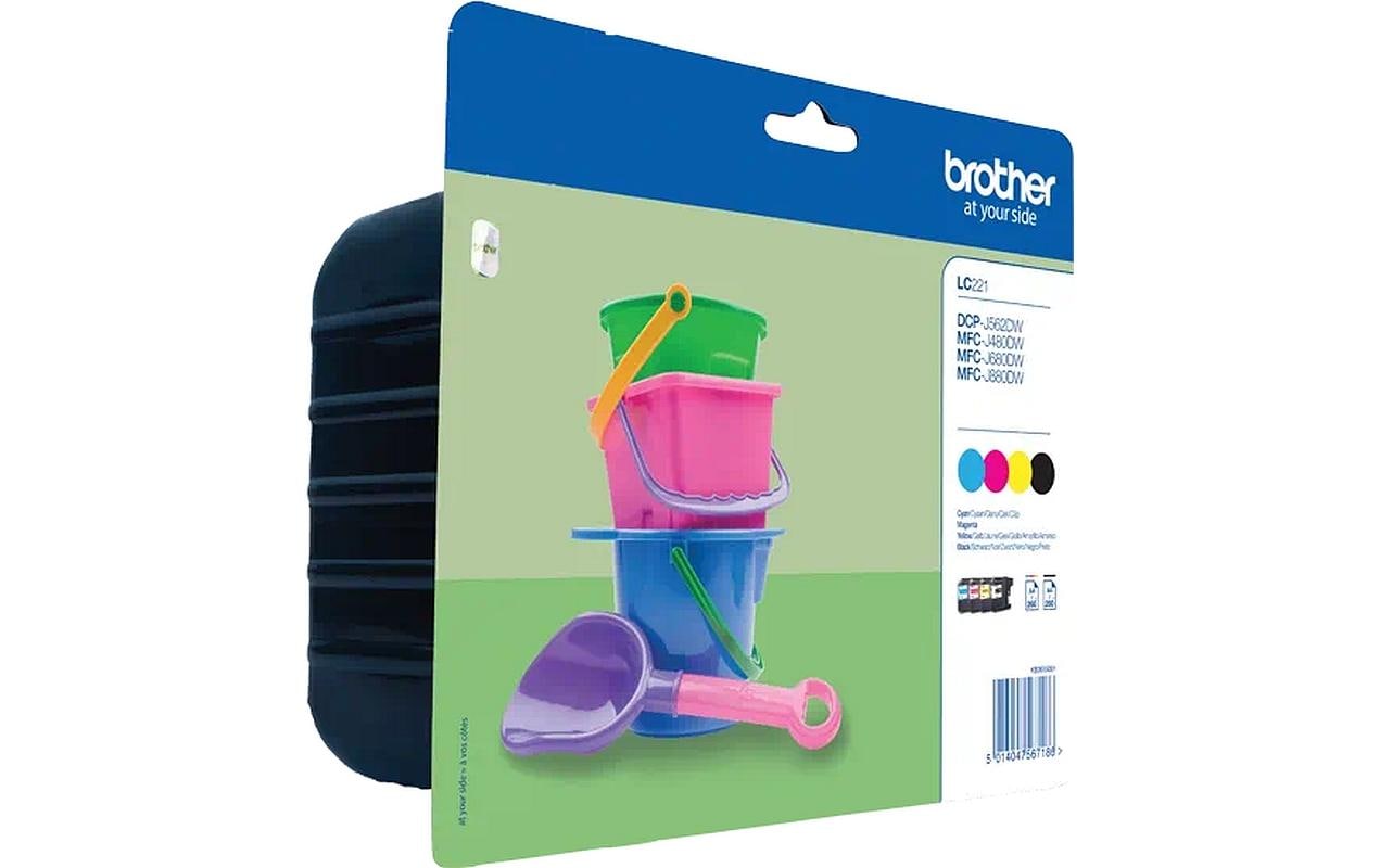 Brother Tinte LC-221VALBP
