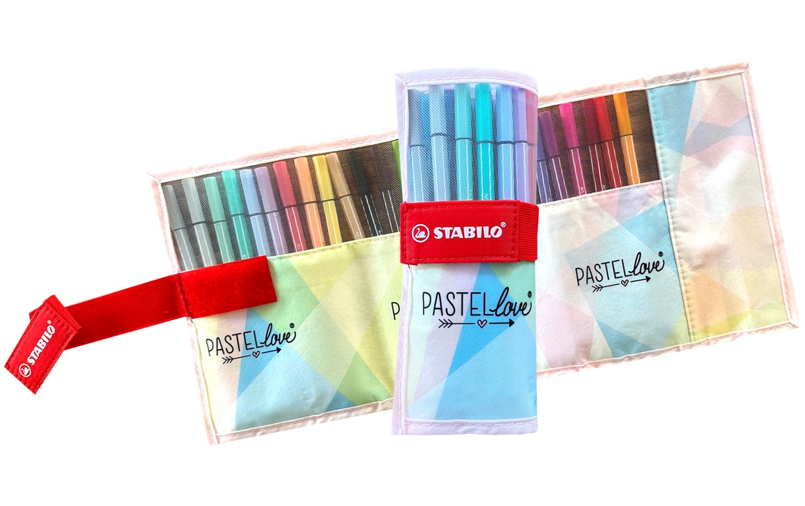 STABILO Pen 68 Pastellove 1 mm, 25er Set