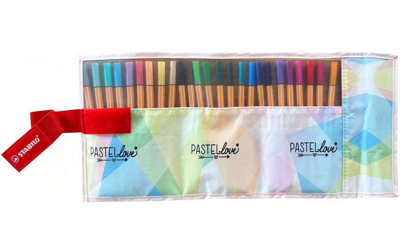 STABILO Point 88 Pastellove 0.4 mm, 25er Set