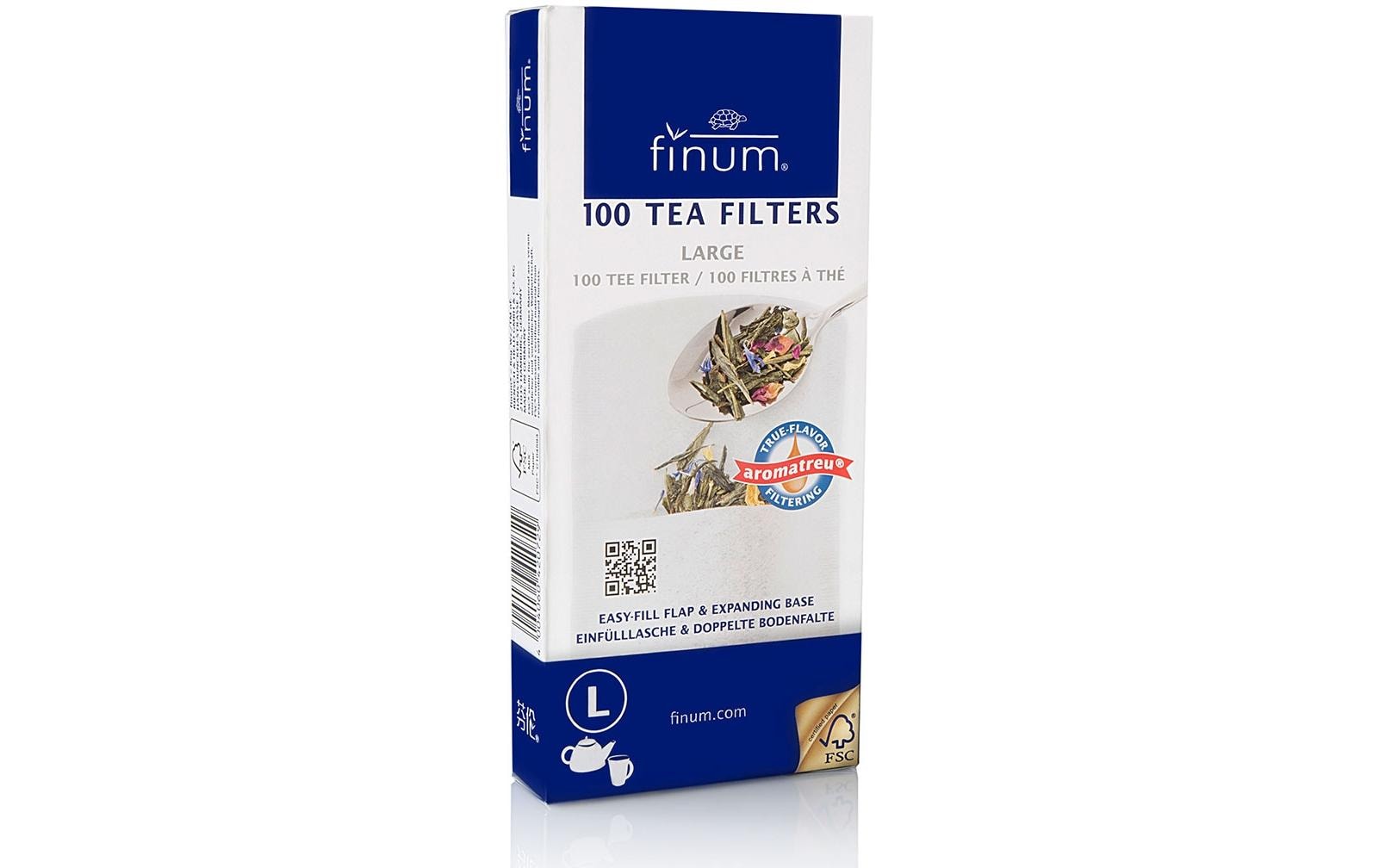 Finum Teefilter L 100 Stück