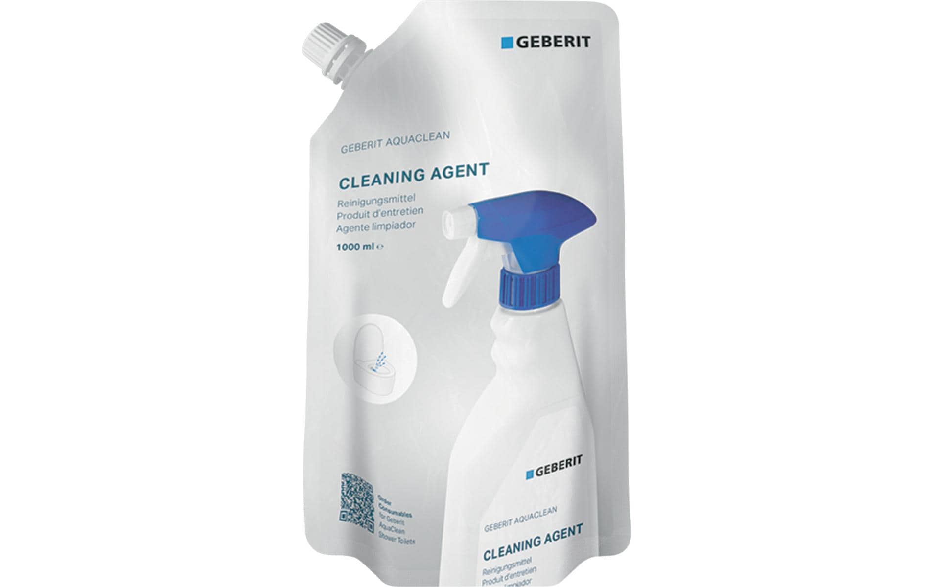 Geberit Reinigungsmittel AquaClean Nachfüllbeutel, 1 l