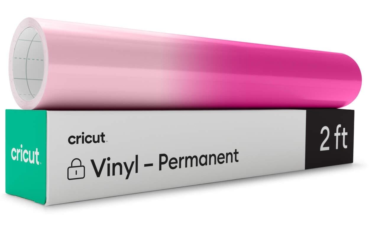 Cricut Vinylfolie Kälteaktiviert 30 x 60 cm, Hellpink/Magenta