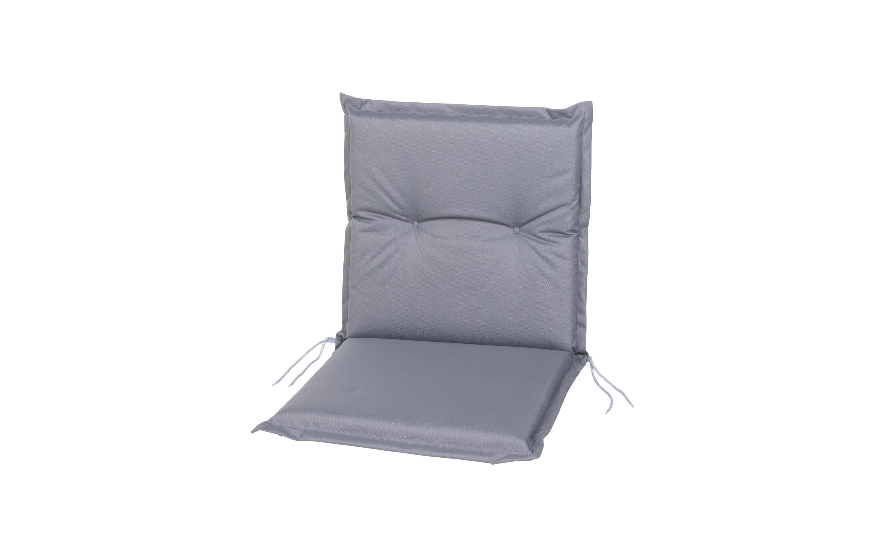 COCON Stuhlauflage Niederlehner Outdoor 97 x 50 x 5 cm, Grau