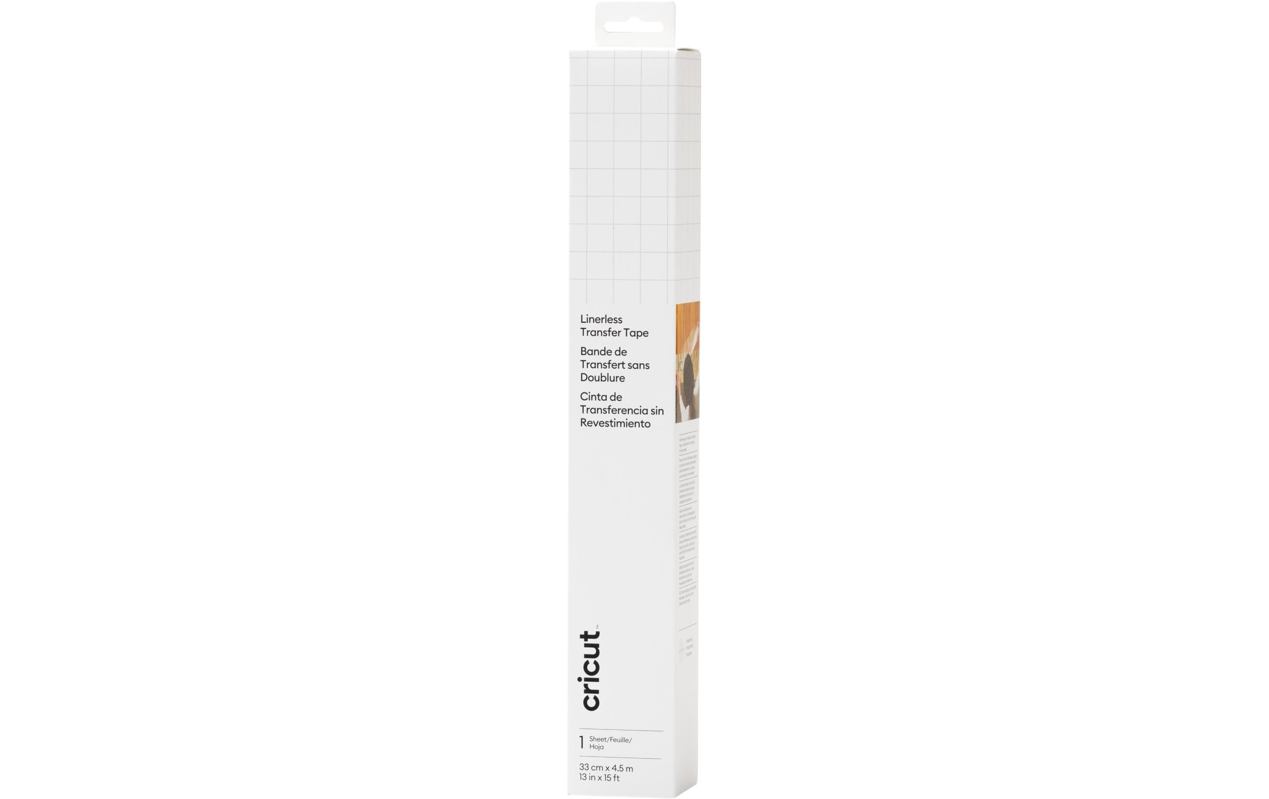 Cricut Transferfolie Transfertape 33 x 457 cm, Transparent