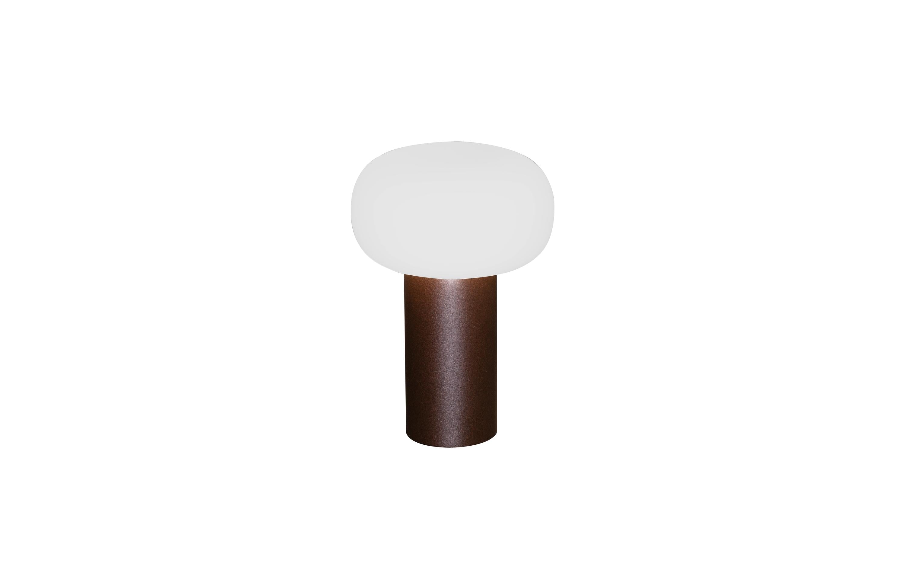 Konstsmide Tischleuchte USB Antibes, 2.5 W, RGBW, Rost