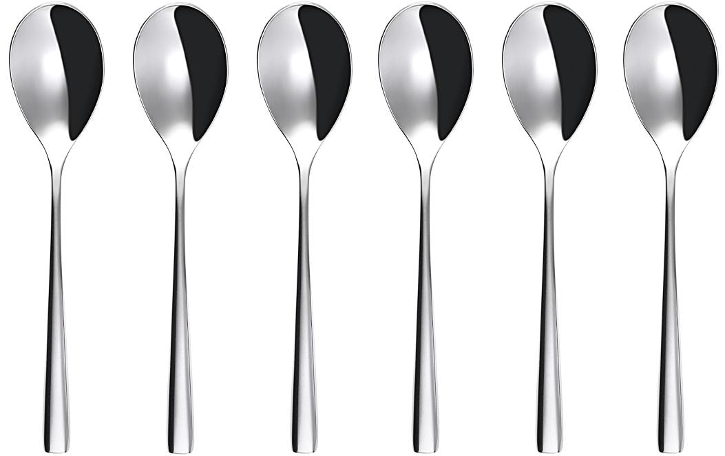 Sola Espressolöffel Sola 6 Stück, Silber