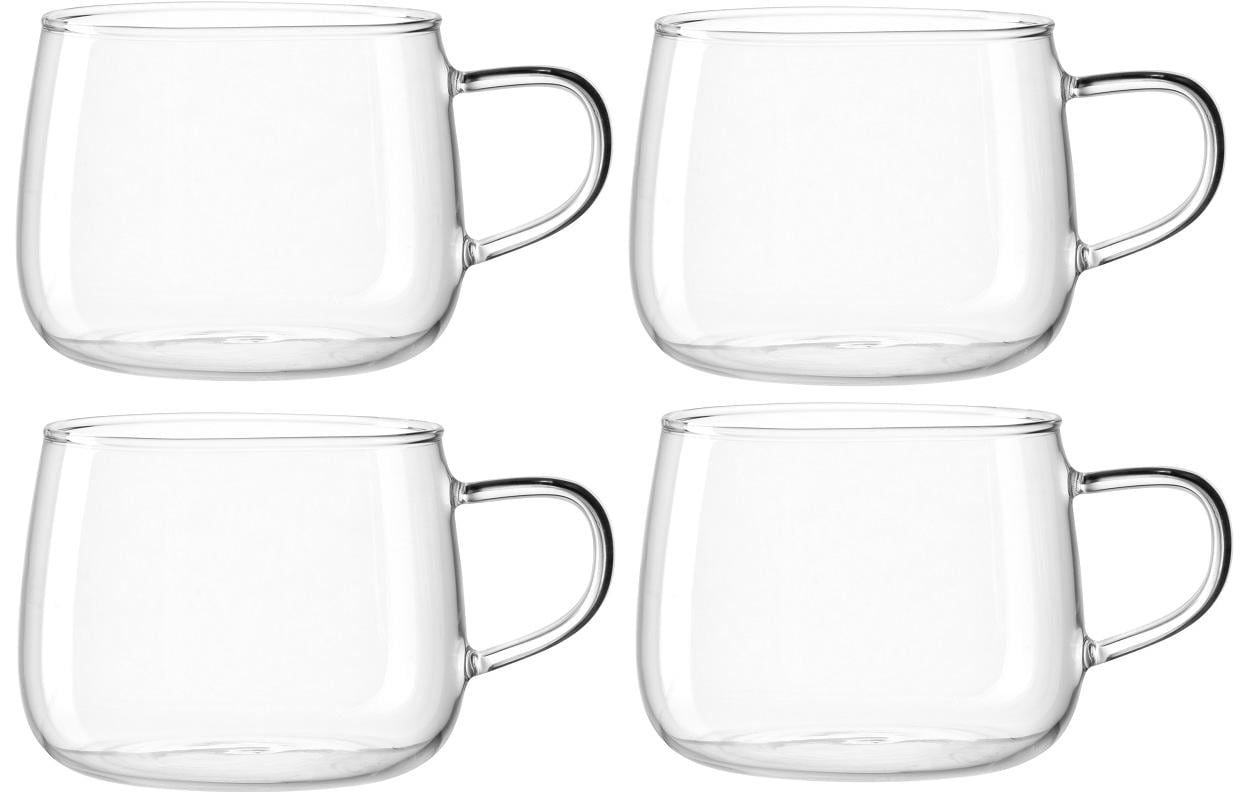 Leonardo Teetasse Tè per te 450 ml, 4 Stück, Transparent