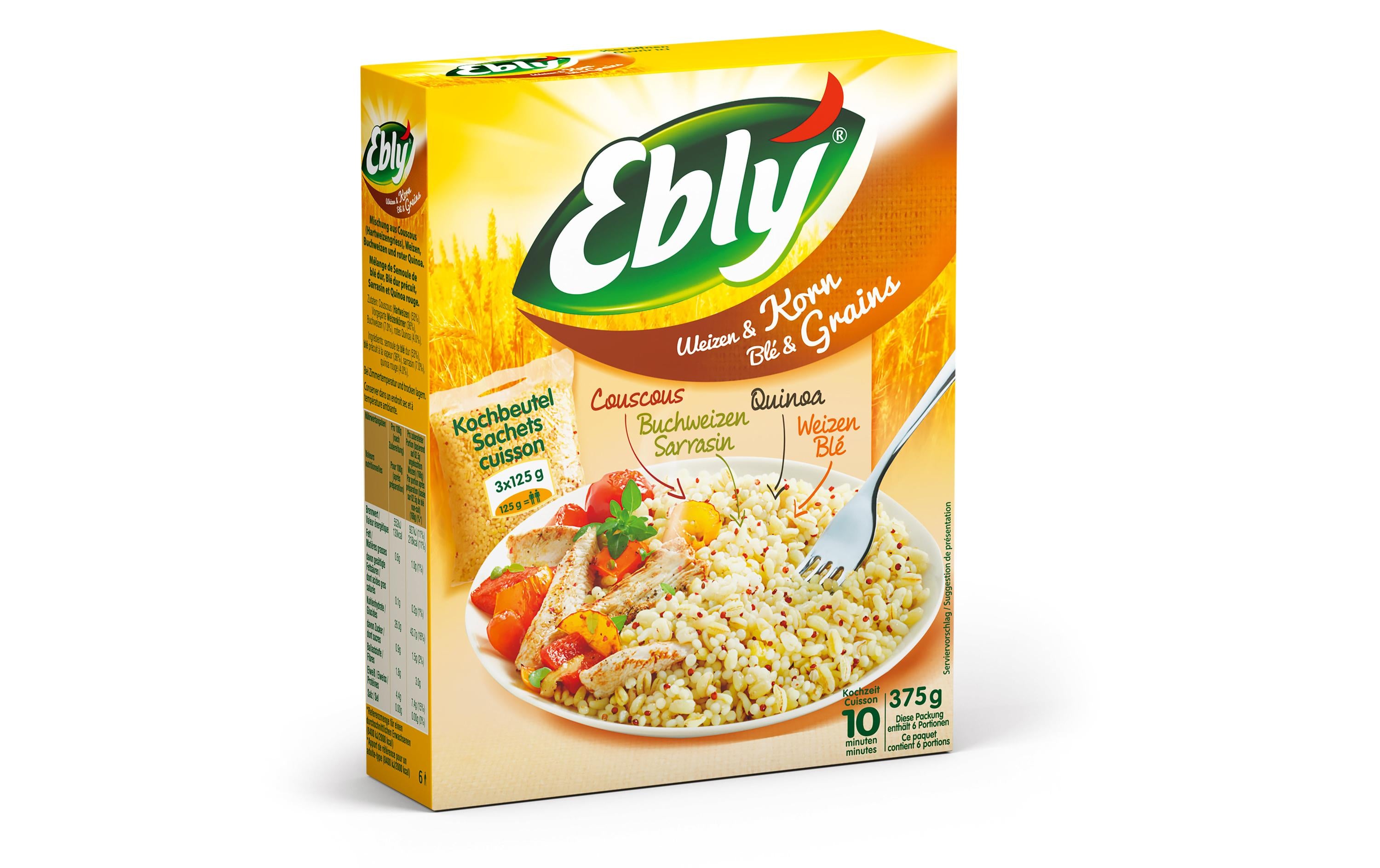 Ebly Weizen & Korn 375 g
