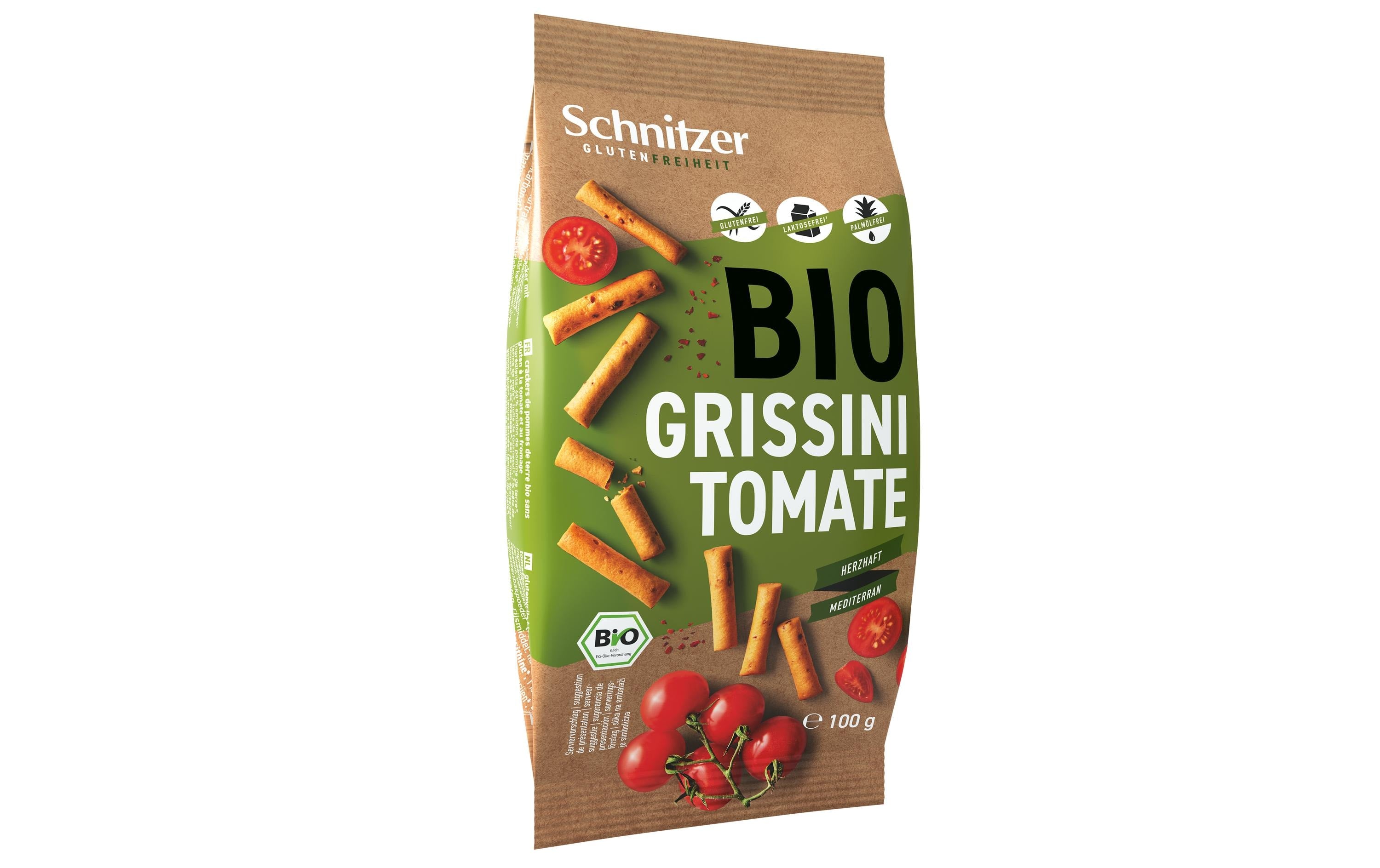 Schnitzer Apéro   Bio Grissini Pizza glutenfrei 100 g