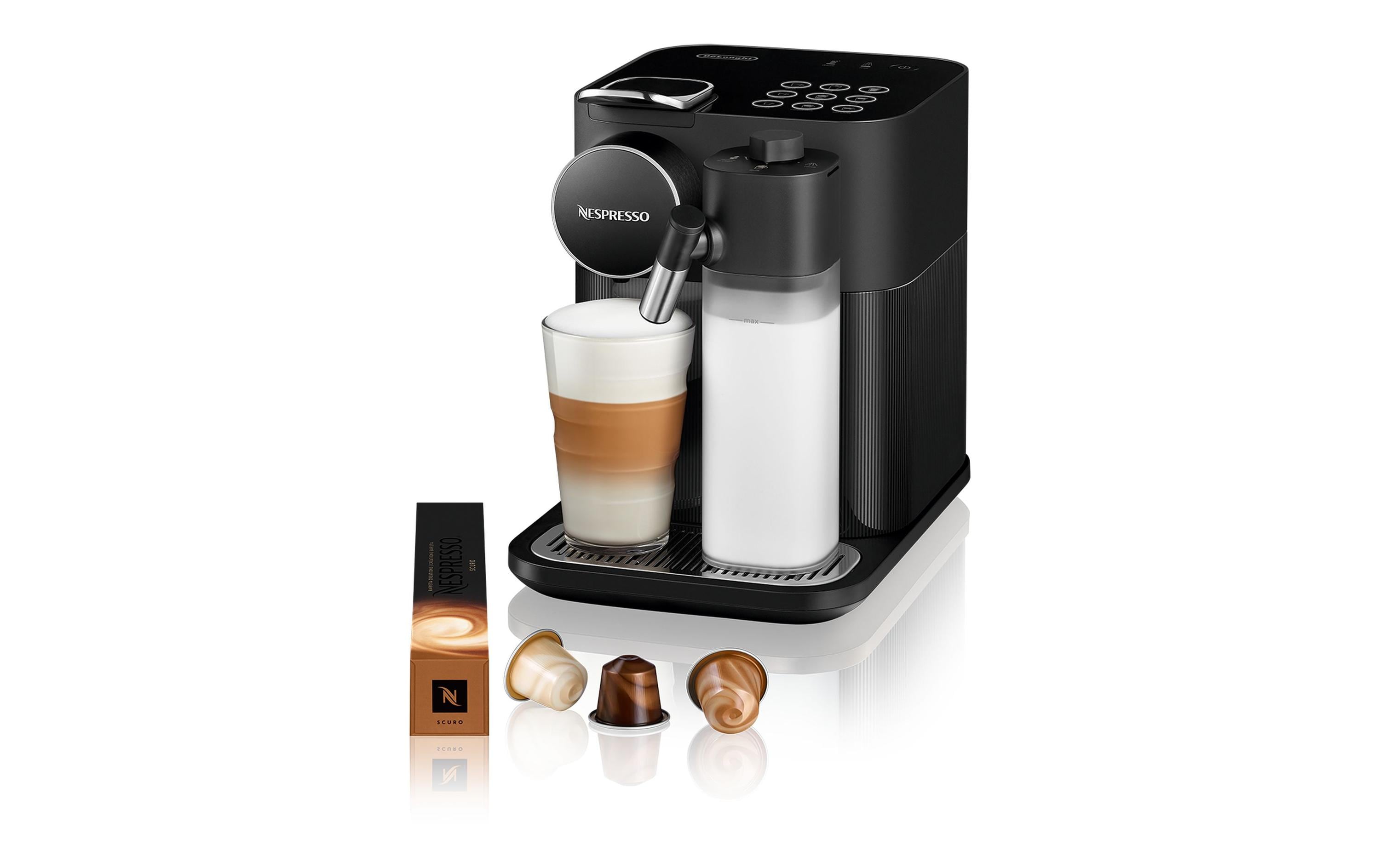 De'Longhi Kaffeemaschine Nespresso Gran Lattissima EN640.B Schwarz