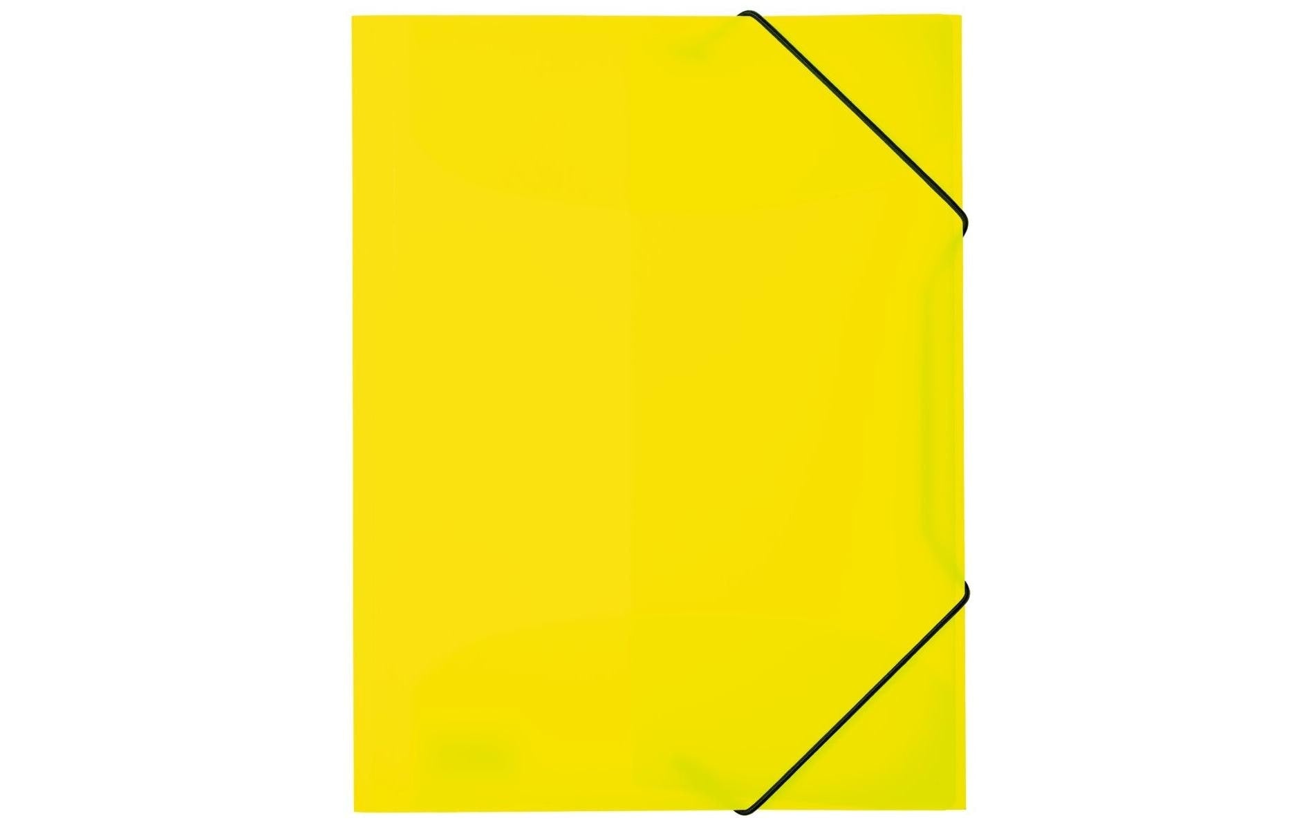 HERMA Gummibandmappe Neon Neongelb