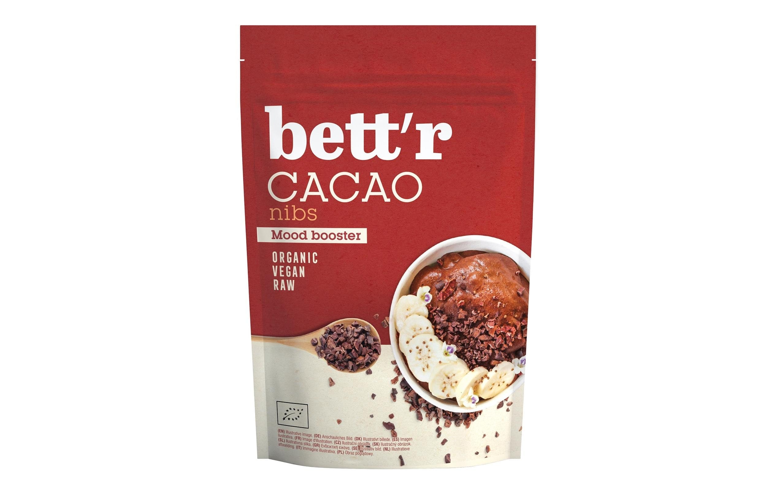 Bett'r Bio Kakao Nibs roh 200 g