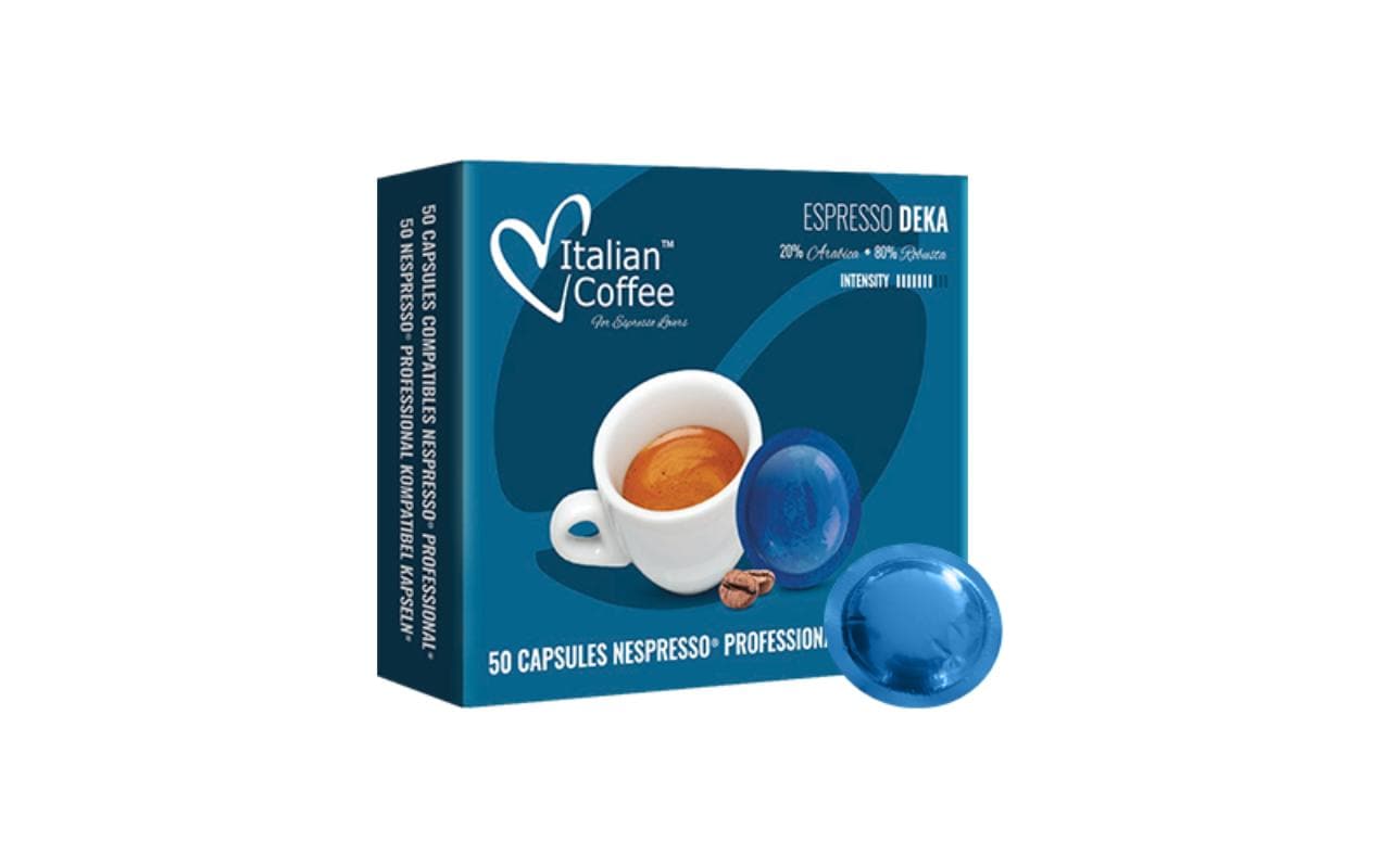Italian Coffee Professional Pads Deka 50 Stück