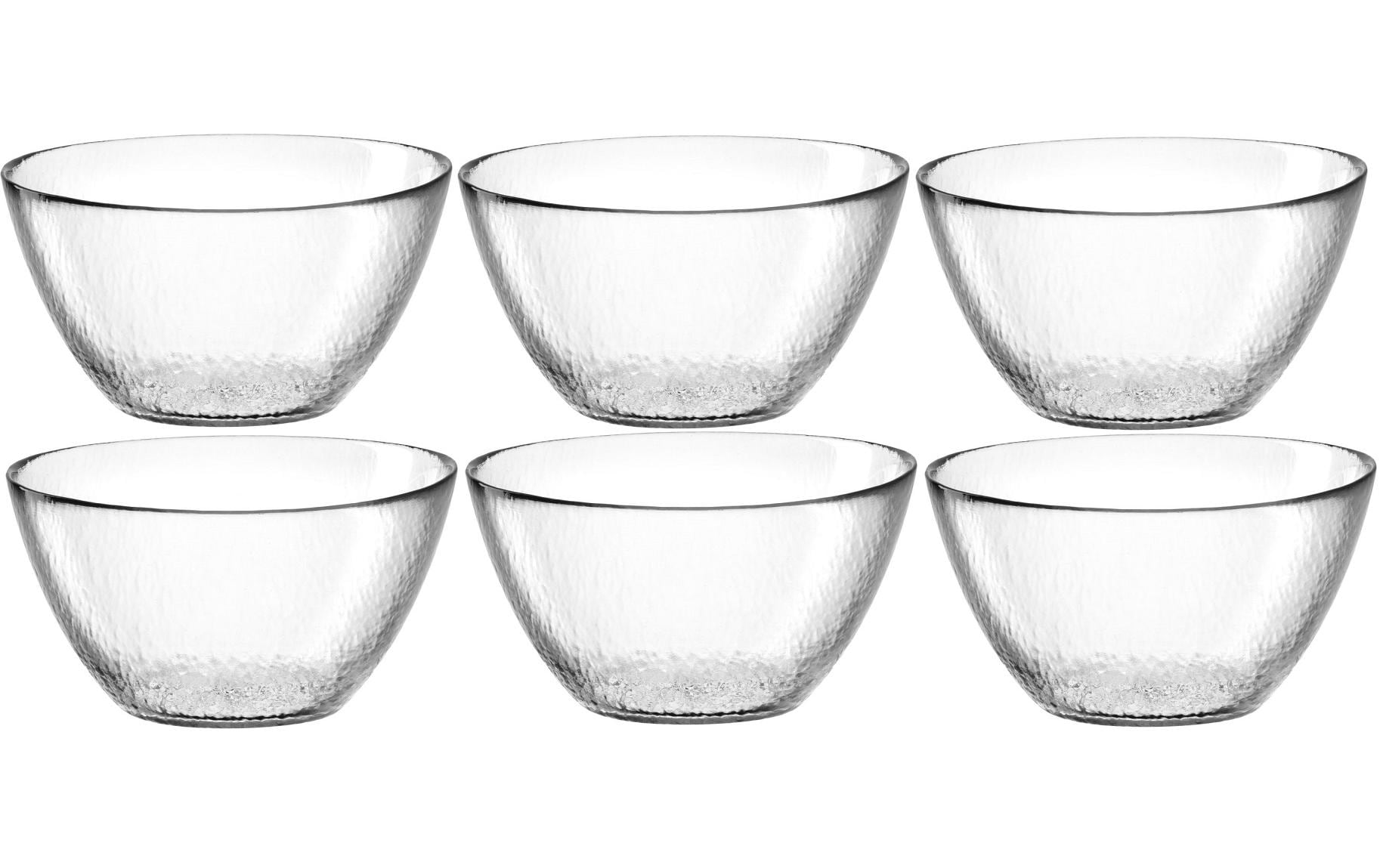 Leonardo Schale Attivo 6 Stück, Transparent