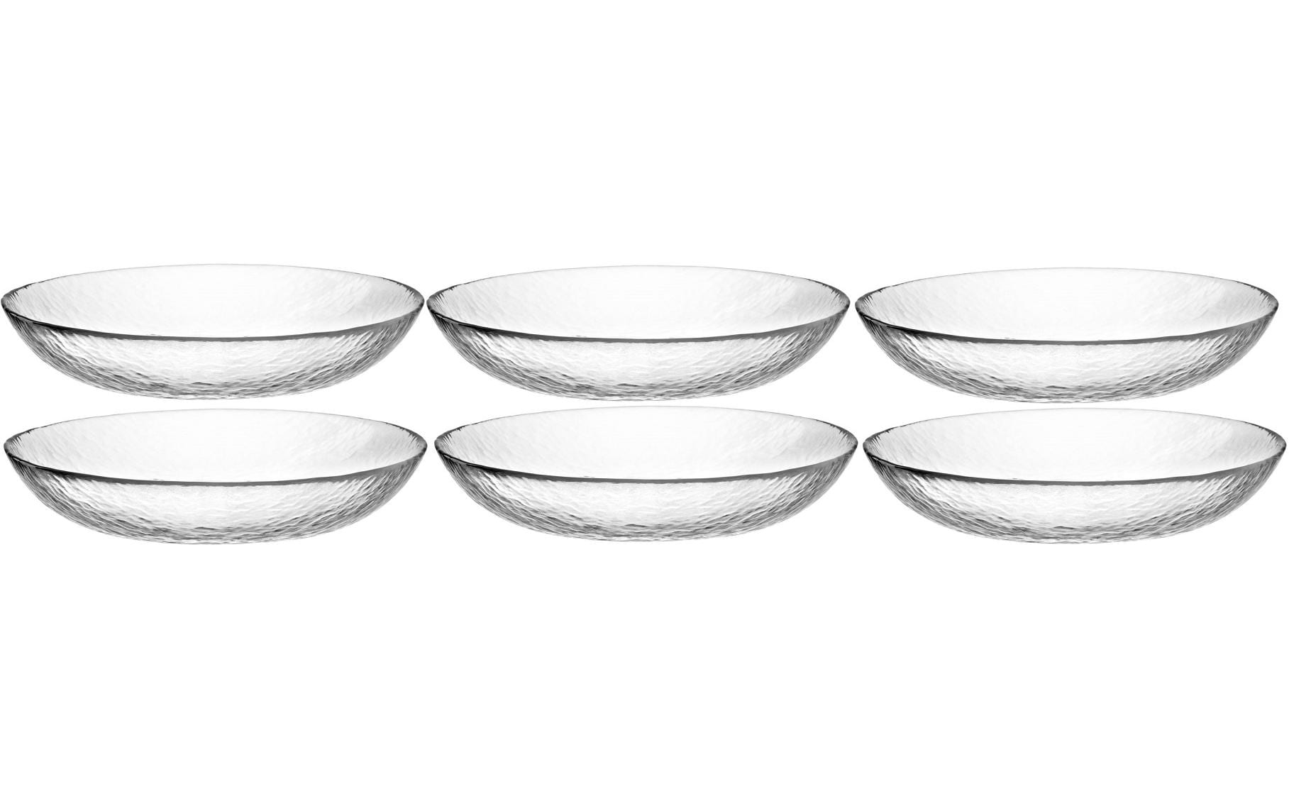 Leonardo Frühstücks- & Dessertteller Attivo 6 Stück, Transparent
