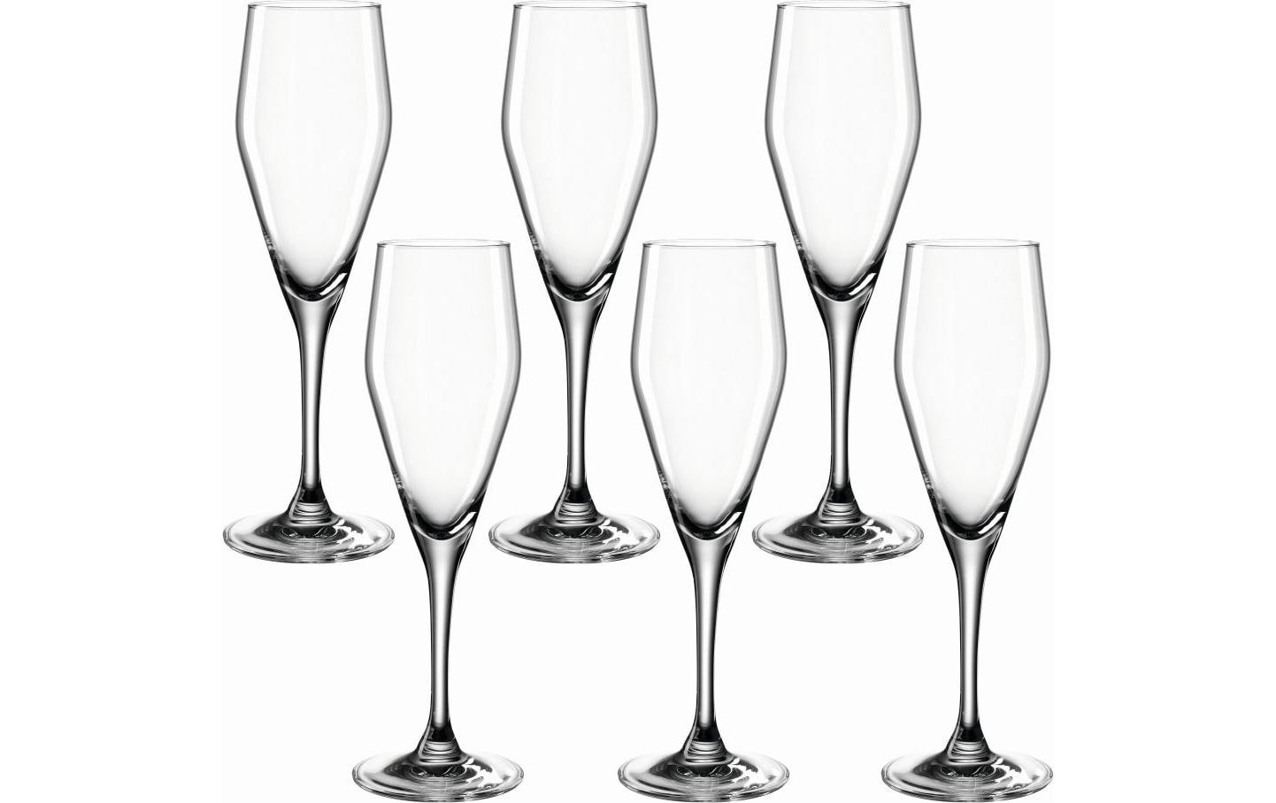 Leonardo Sektglas Twenty4 220 ml, 1 Stück, Transparent