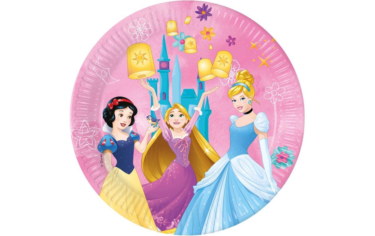 Amscan Einwegteller Princess 8 Stück