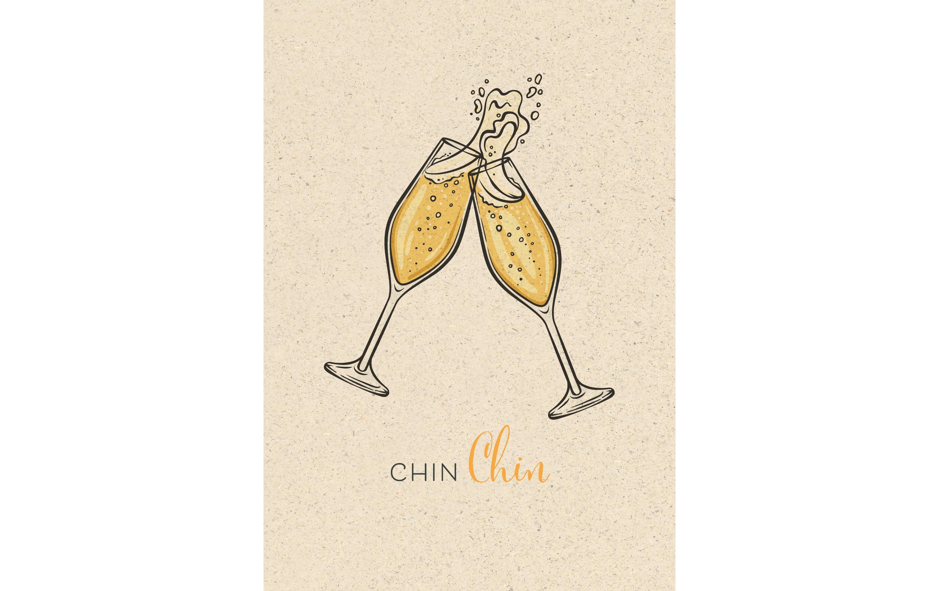 Natur Verlag Glückwunschkarte Chin Chin 12.2 x 17.5 cm