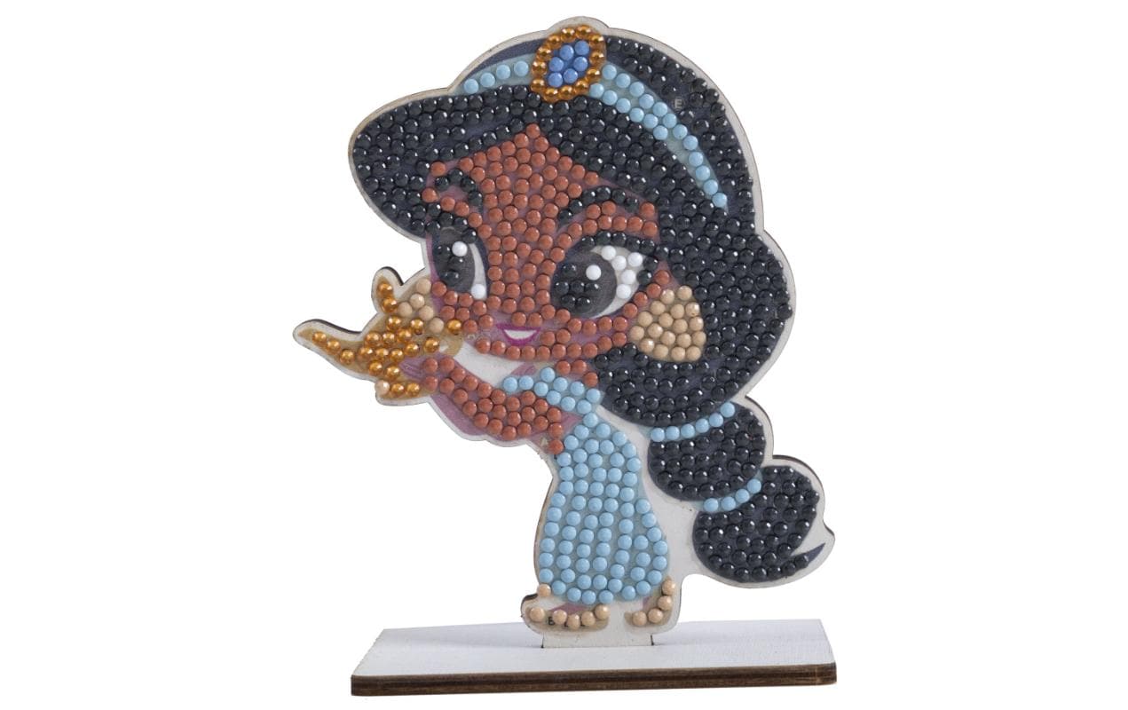 CRAFT Buddy Bastelset Crystal Art Buddies Jasmine Figur