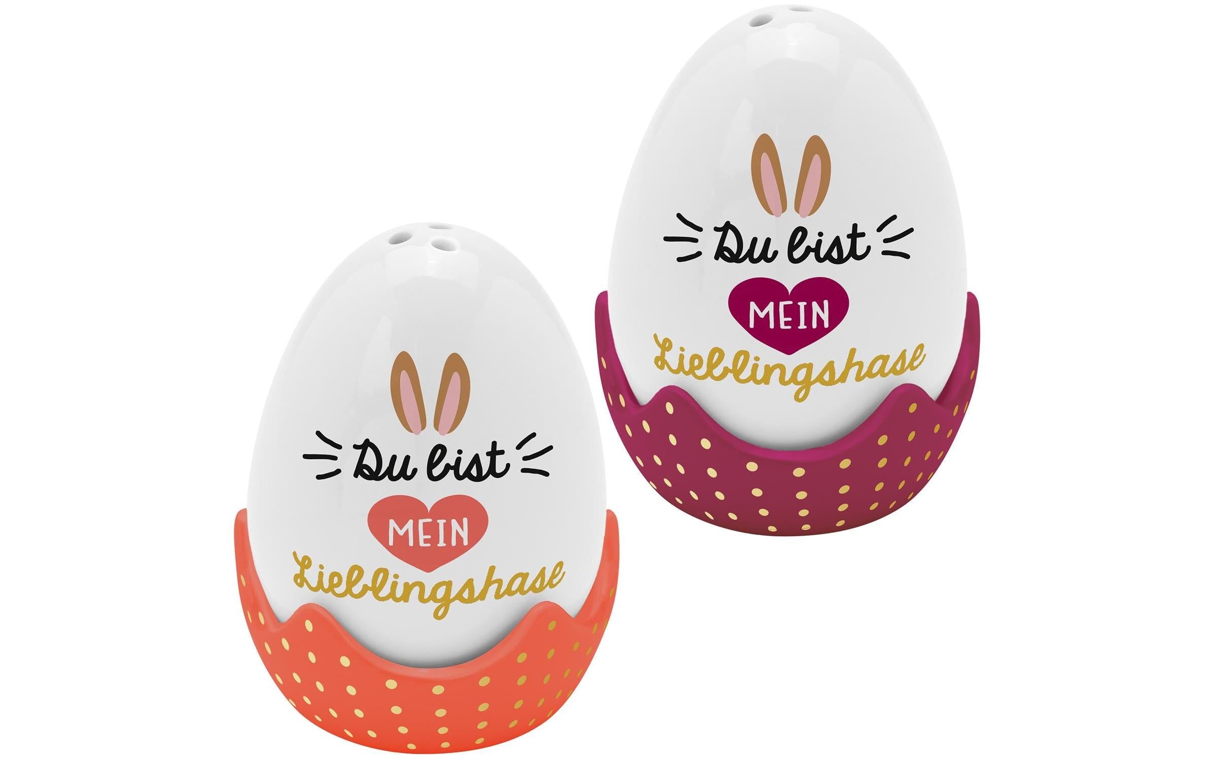 Sheepworld Salz- & Pfefferstreuer Lieblingshase Weiss