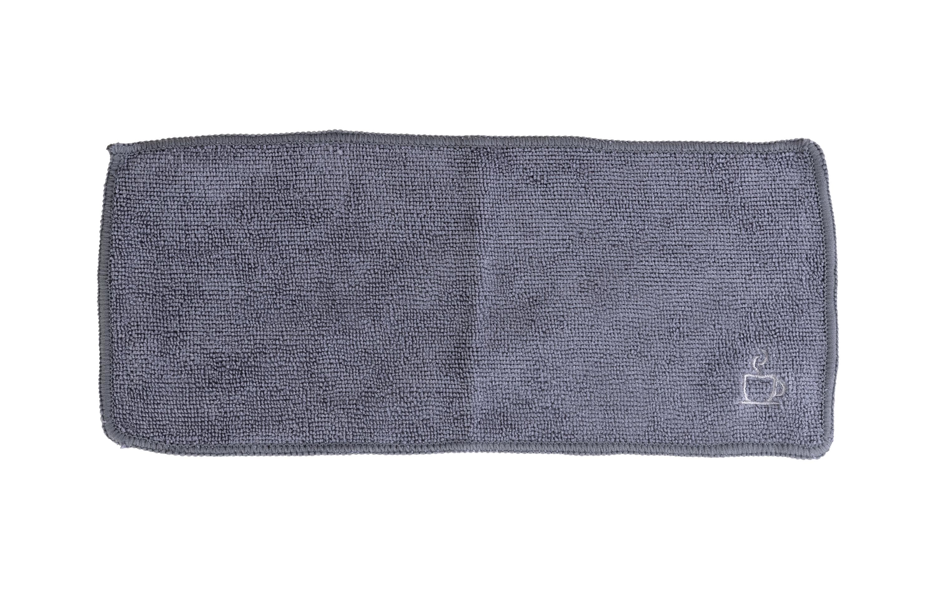 FURBER Mikrofaser-Reinigungstuch Deluxe 1 Stück, 30 x 12 cm, Grau