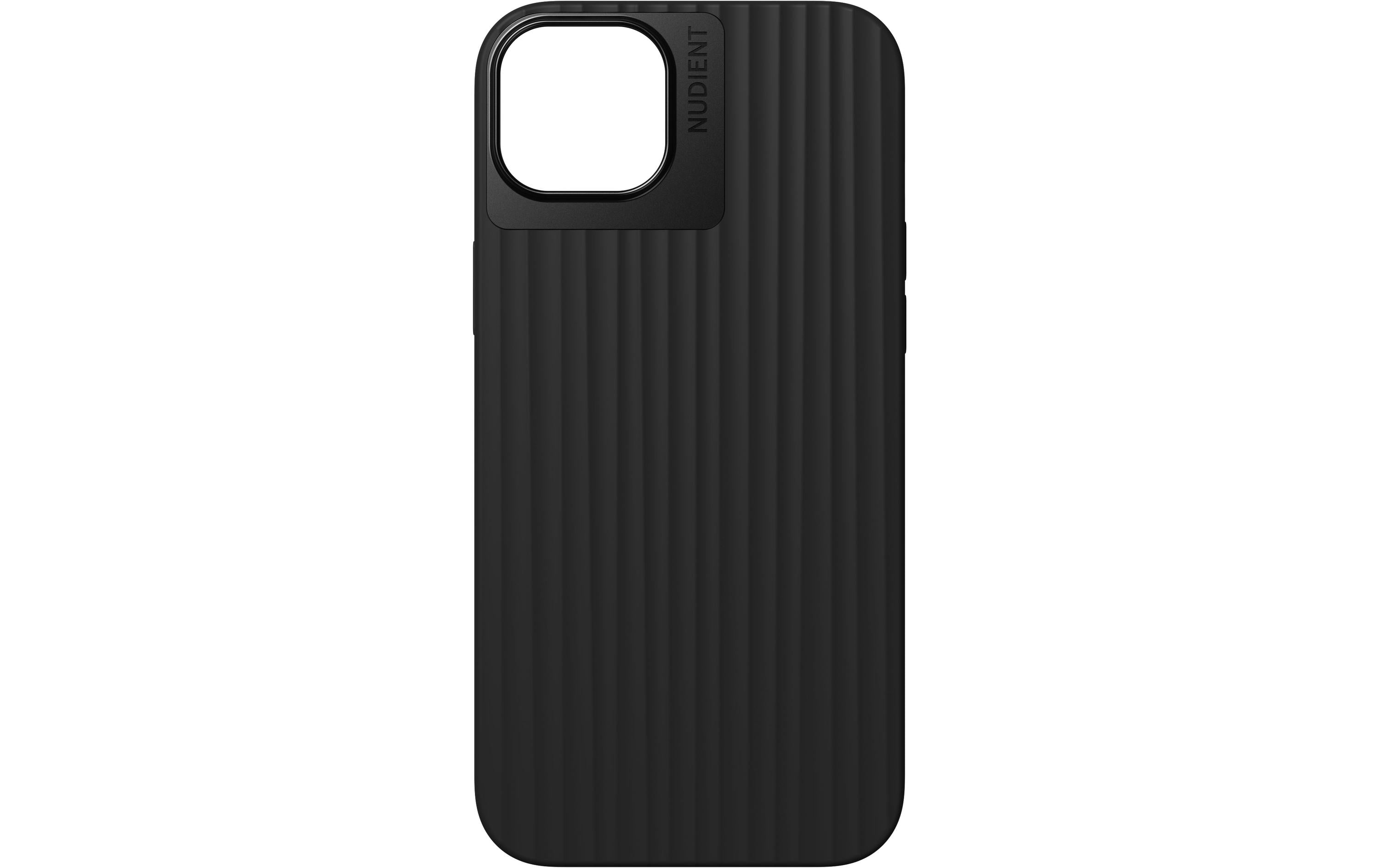 Nudient Back Cover Bold Case iPhone 14 Plus Charcoal Black