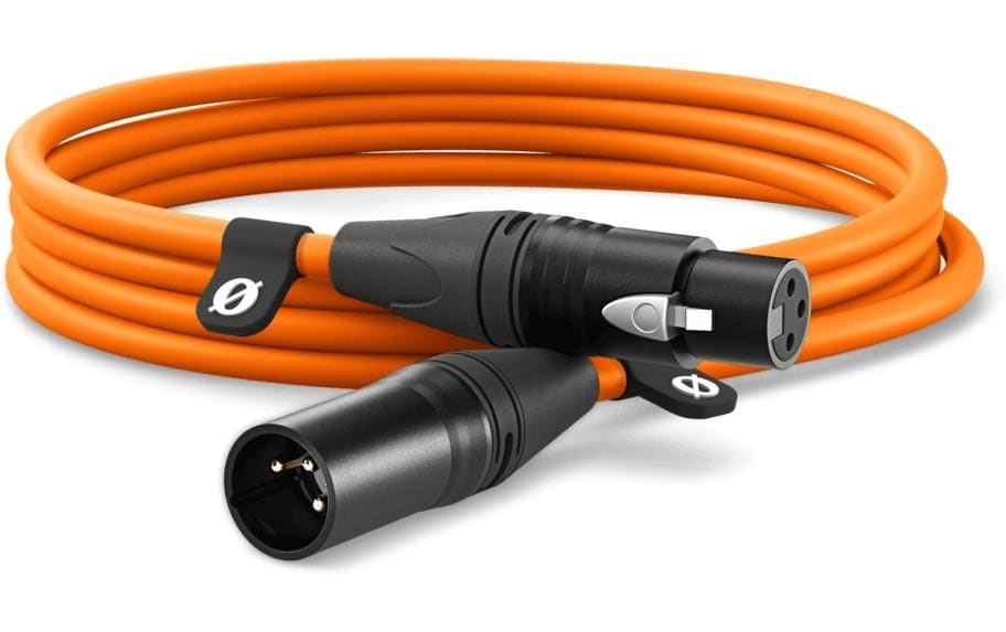 Rode XLR-Kabel XLRm-XLRf 3 m, Orange