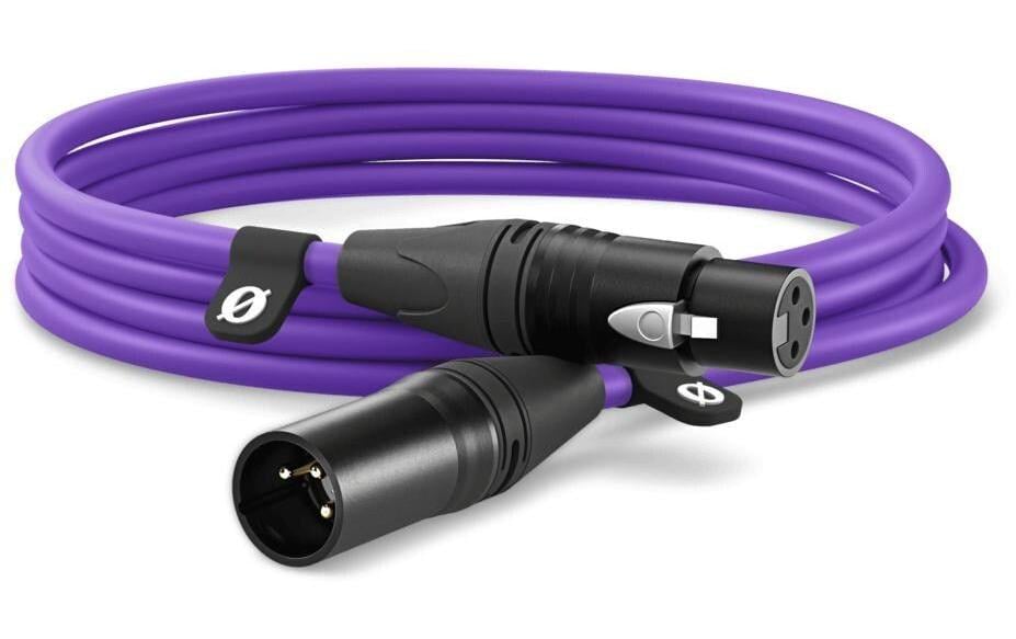 Rode XLR-Kabel XLRm-XLRf 3 m, Violett