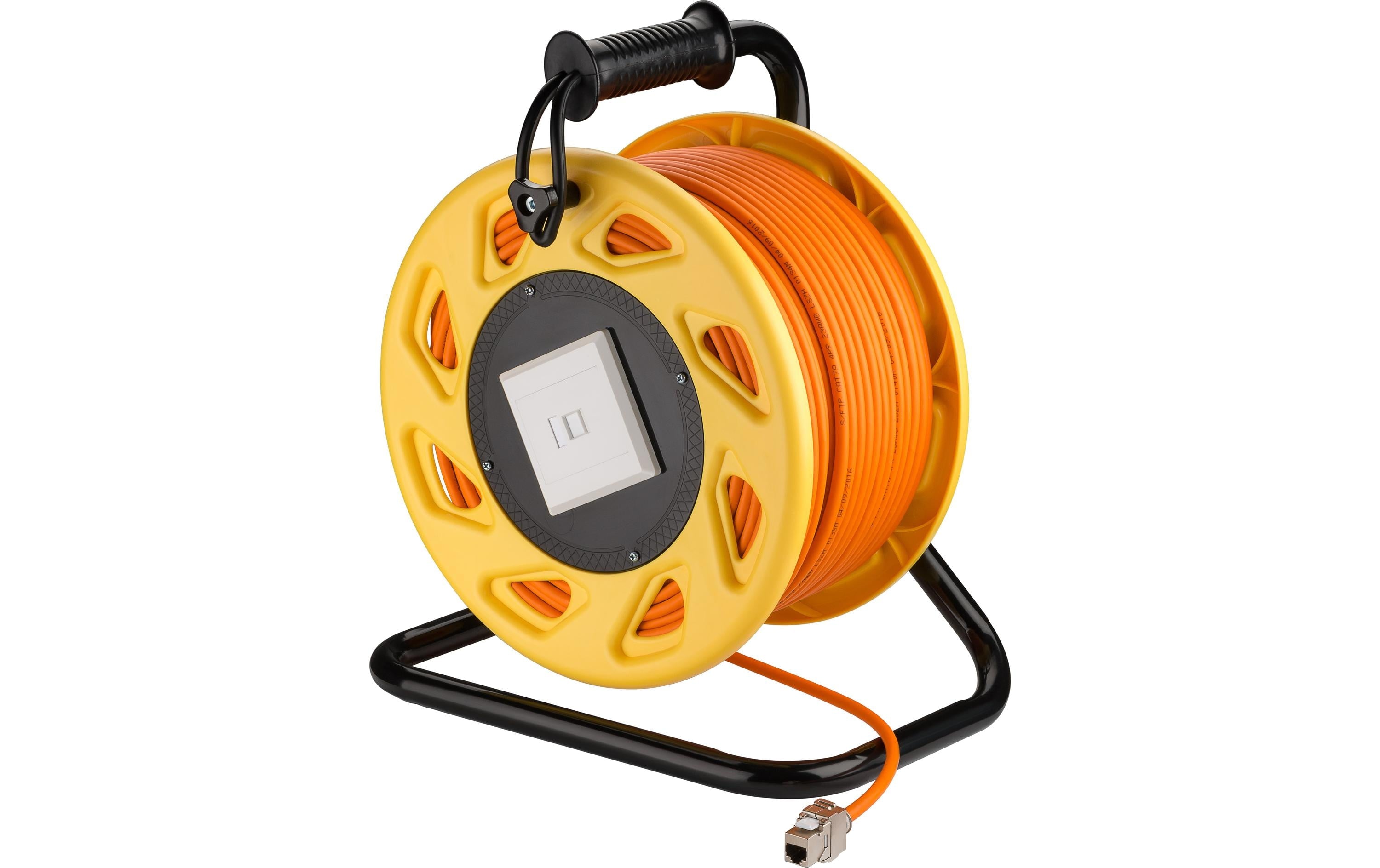Goobay Patchkabel 58938 Cat 7A, S/FTP, 90 m, Orange