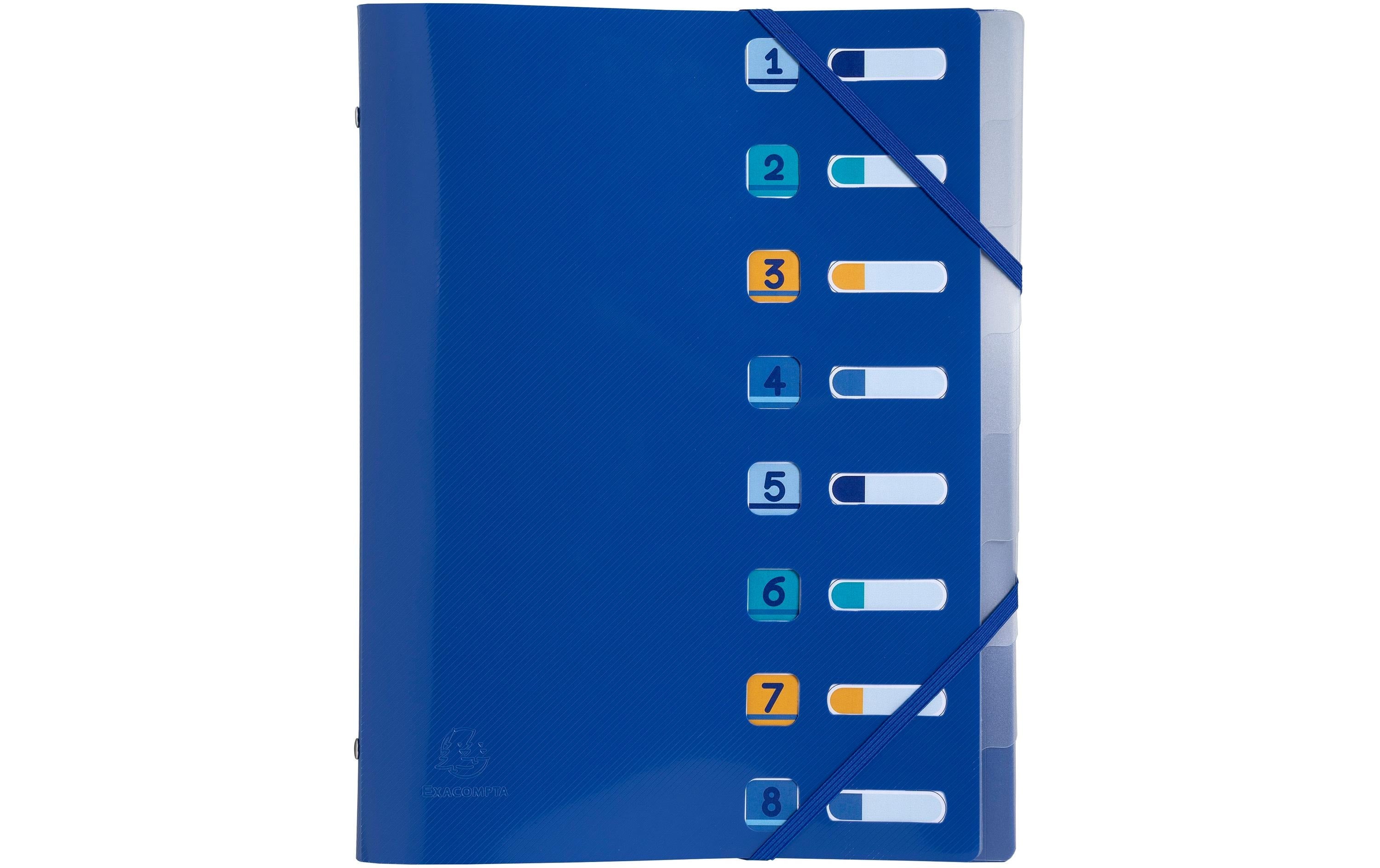 Exacompta Fächermappe Bee Blue Marineblau