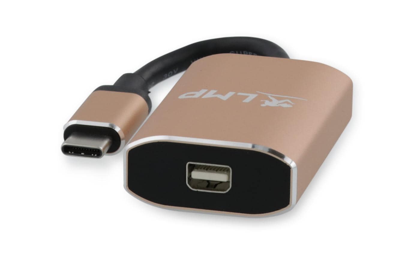 LMP Adapter USB Type-C - Mini-DisplayPort, Gold