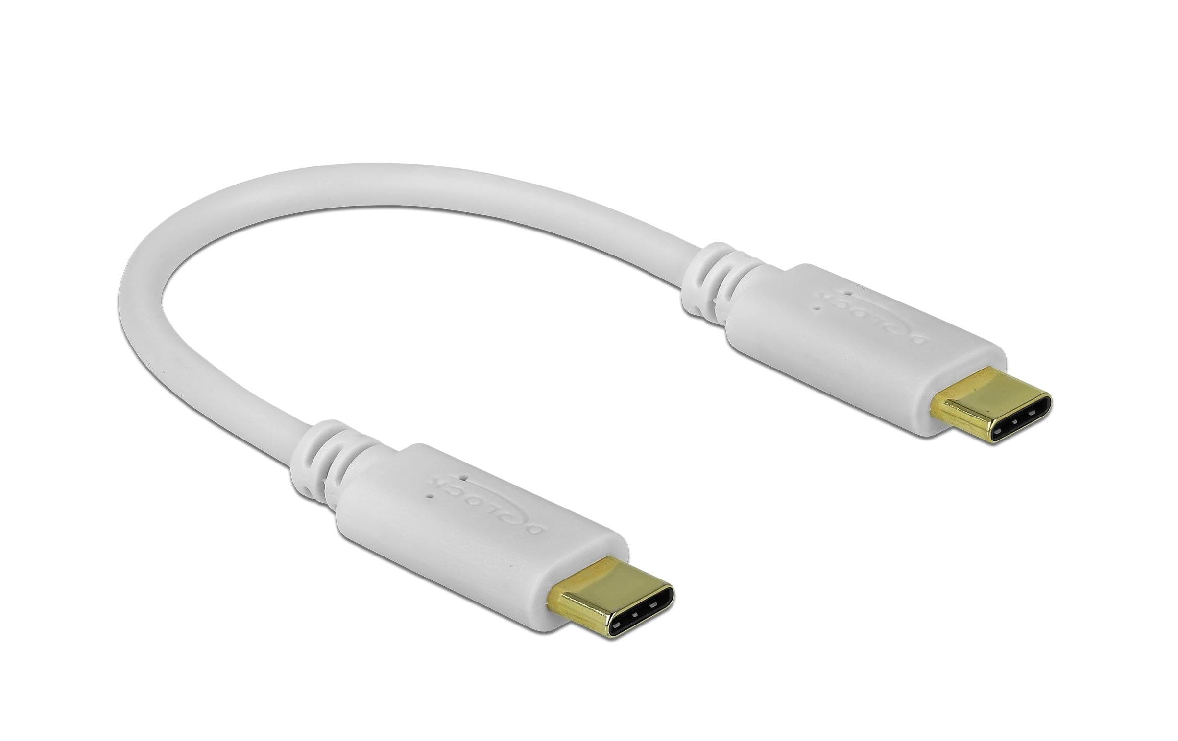 Delock USB-Ladekabel PD 100 W USB C - USB C 0.15 m