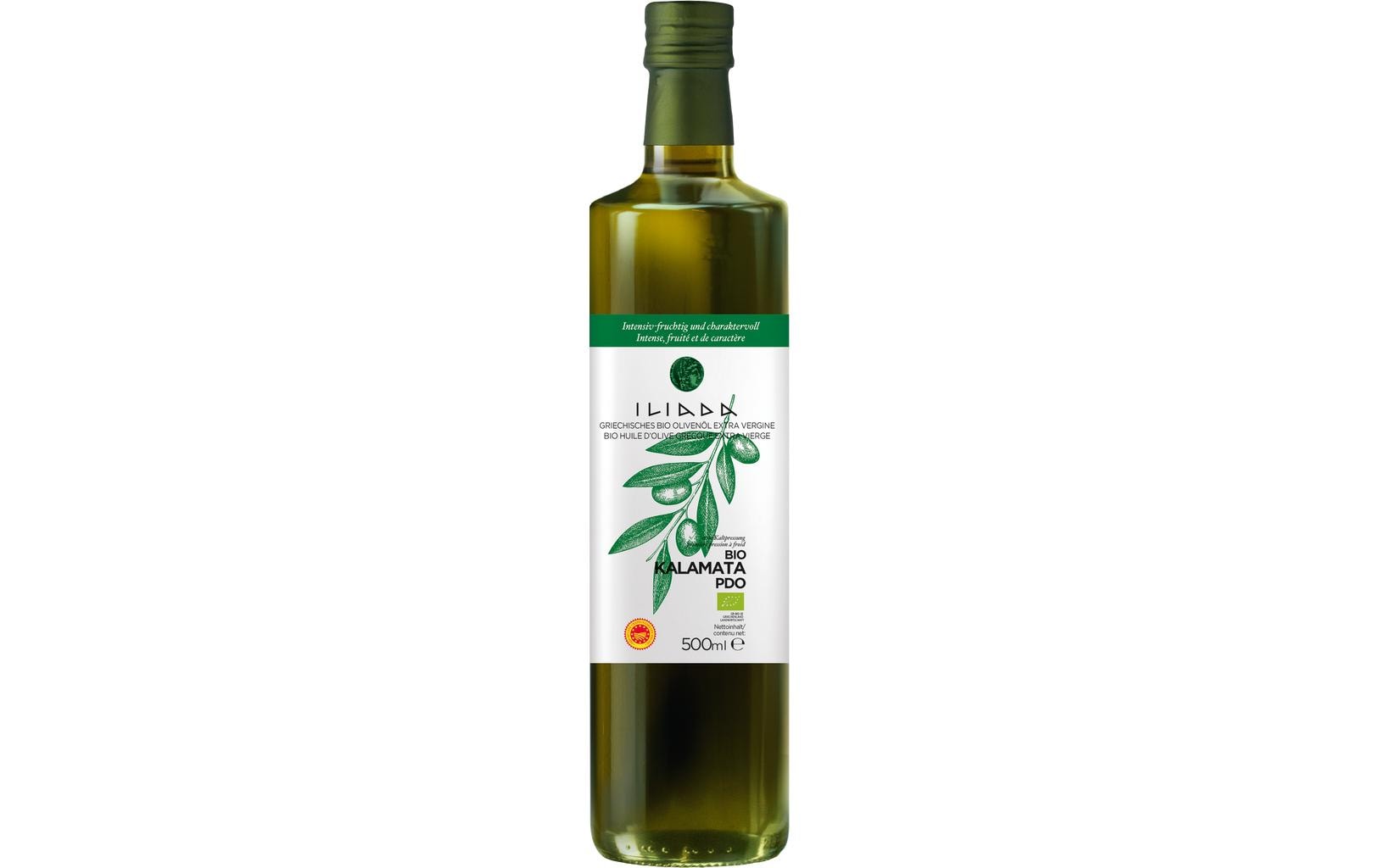 Iliada Olivenöl Extra Vergine Bio Kalamata PDO 0.5 l