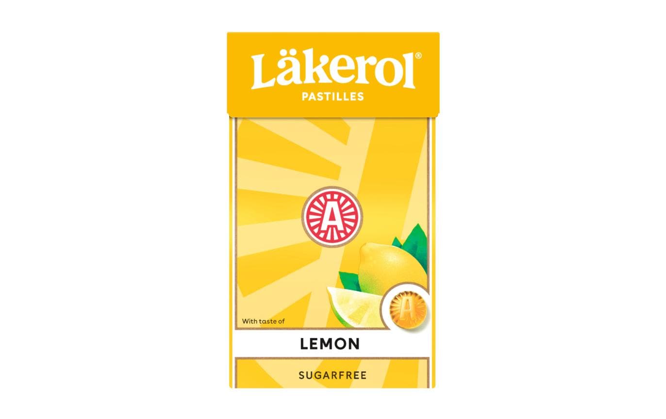 Läkerol Bonbons Lemon Sugarfree 27 g