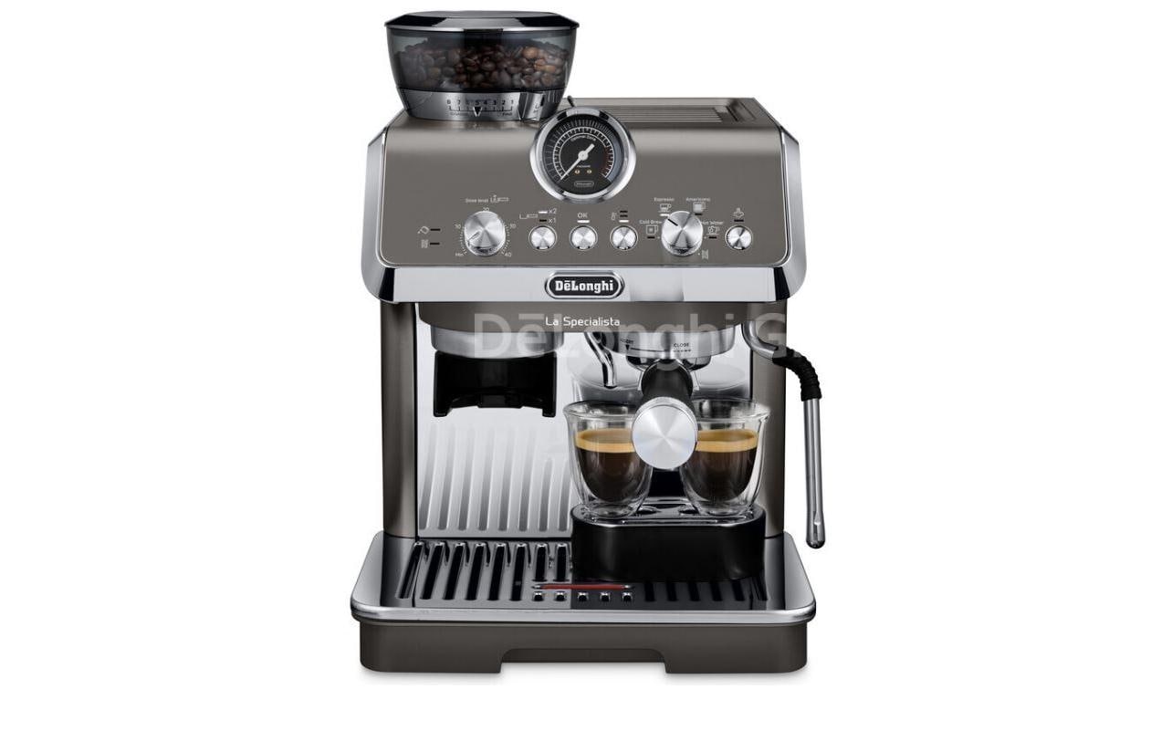 De'Longhi Siebträgermaschine La Specialista Arte Evo EC9255.T Grau