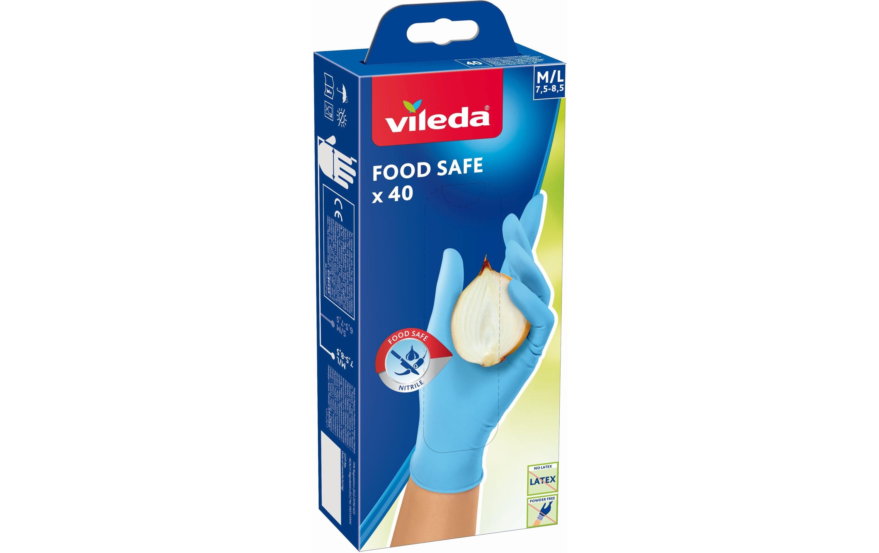 Vileda Einweghandschuh M/L 40 Stück