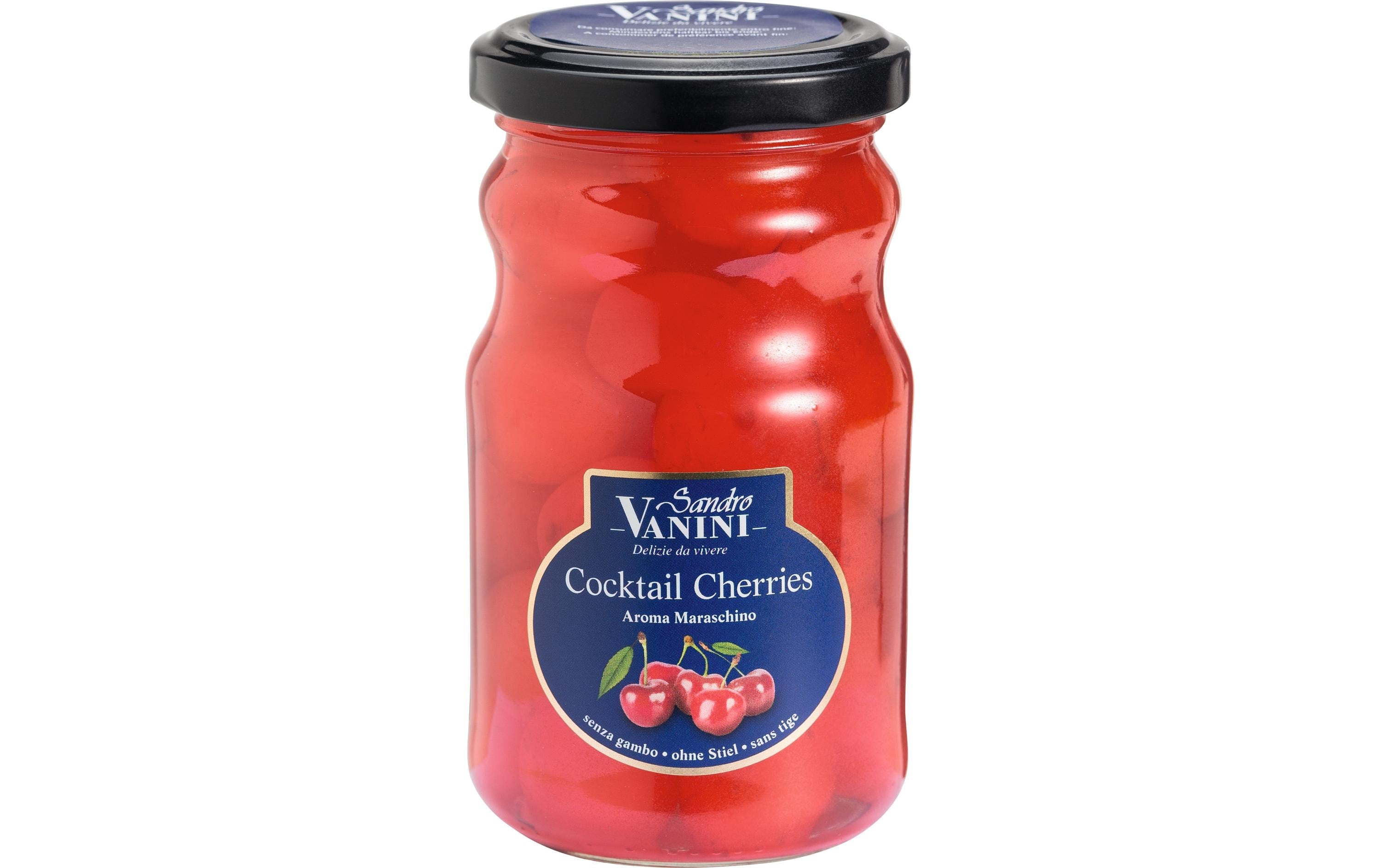 Sandro Vanini Cocktailkirschen ohne Stiel 250 g