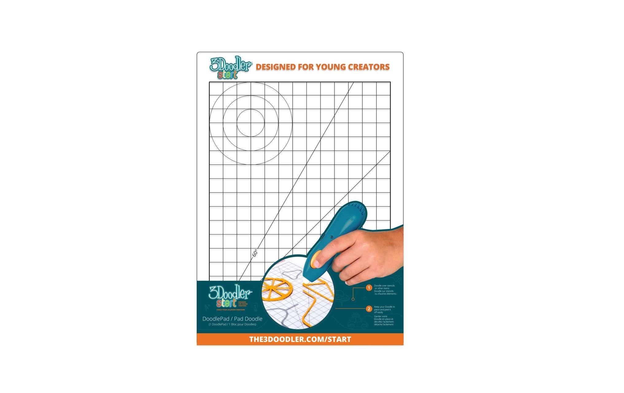 3Doodler Zeichenunterlage Start+ Dunkelblau/Weiss