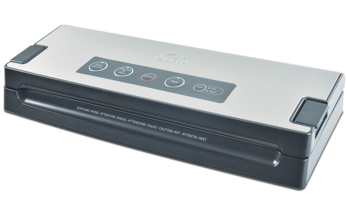 Solis Vakuumiergerät Smart Typ 574 Silber/Schwarz