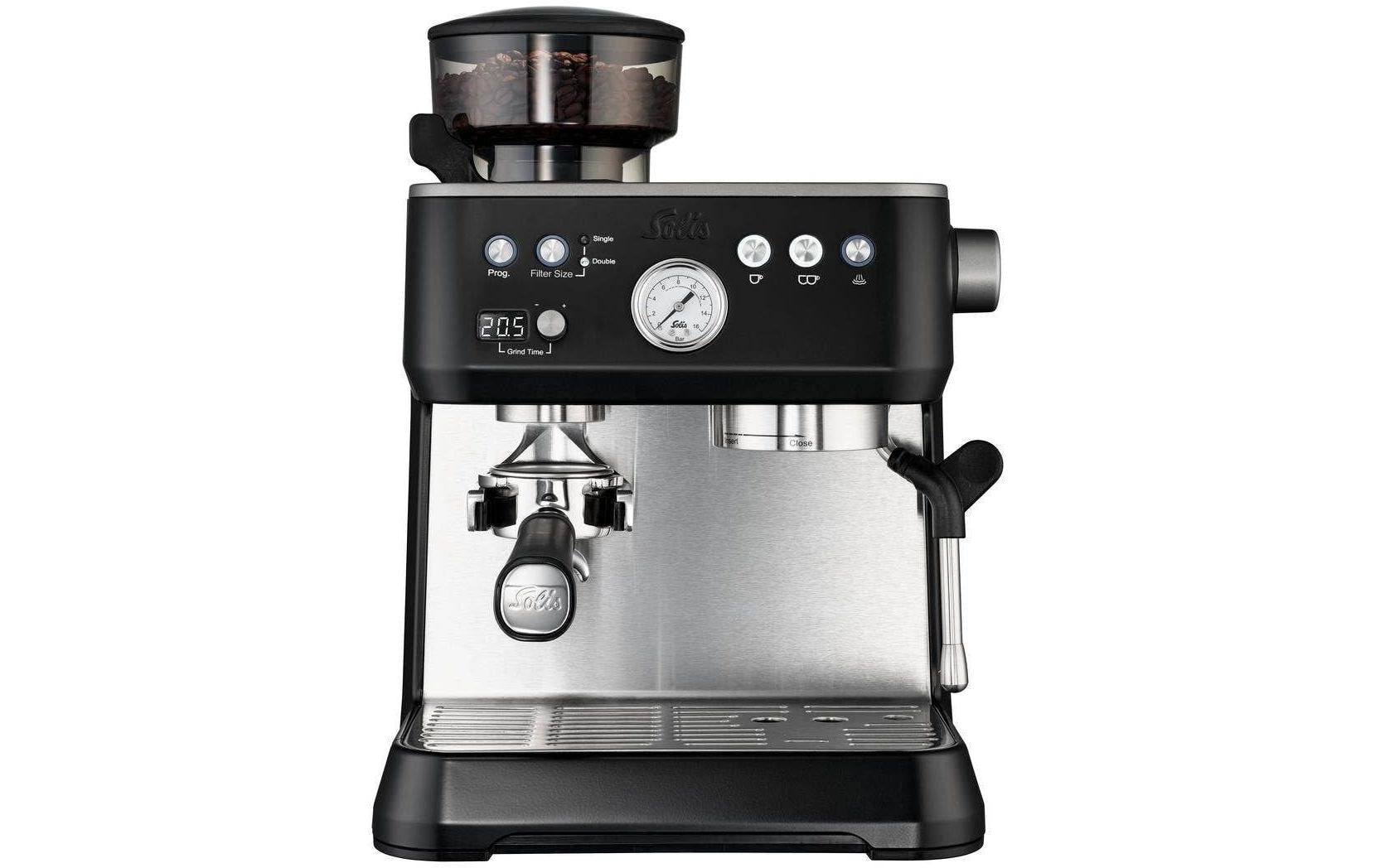 Solis Siebträgermaschine Solis Grind & Infuse Perfetta Schwarz