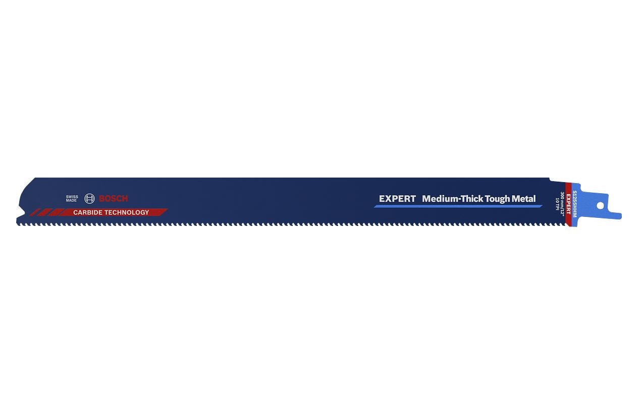 Bosch Professional Säbelsägeblatt EXPERT Medium-Thick Tough Metal S 1255 HHM,