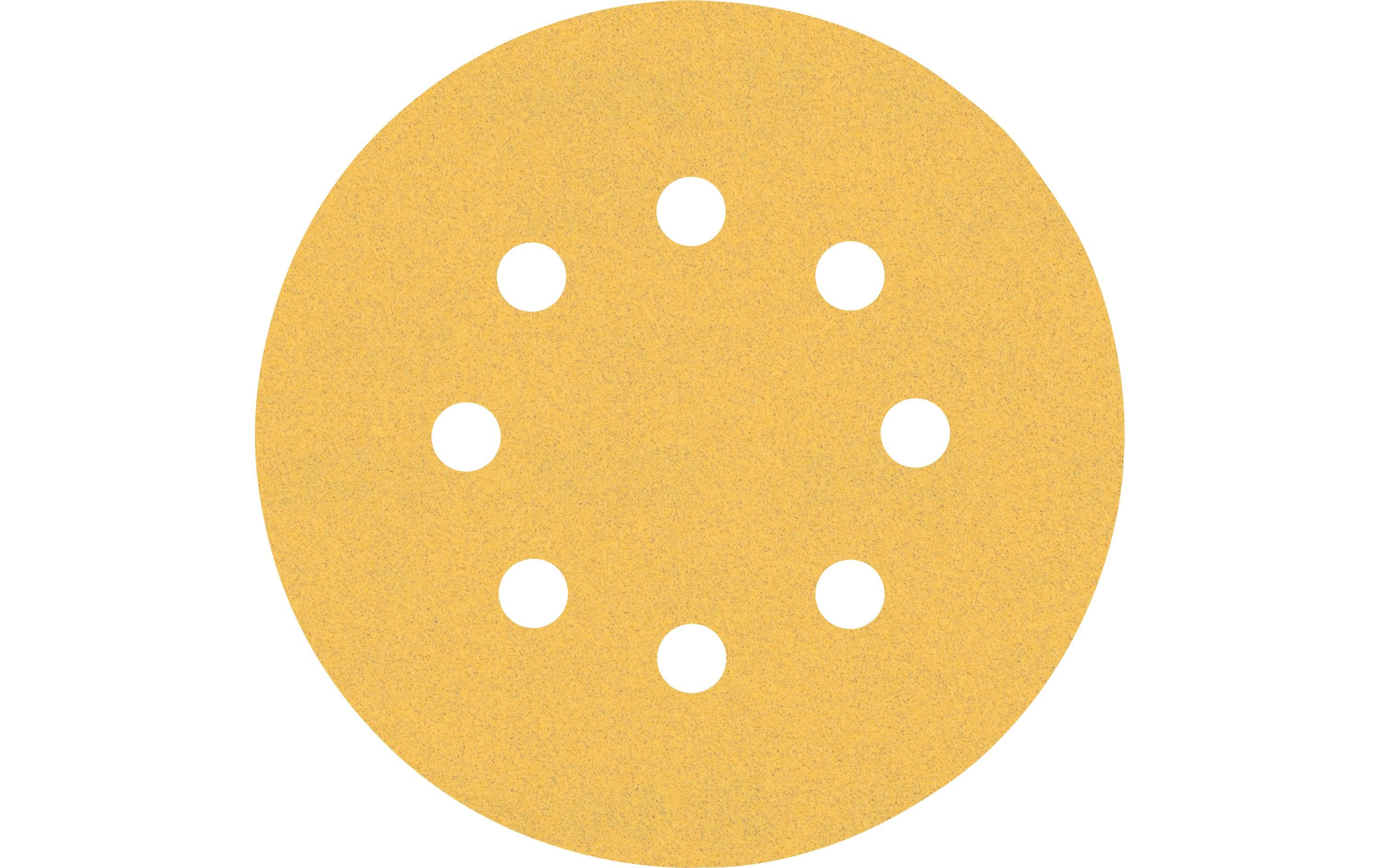Bosch Professional Schleifpapier EXPERT C470, 125 mm, G 120, 5-tlg.